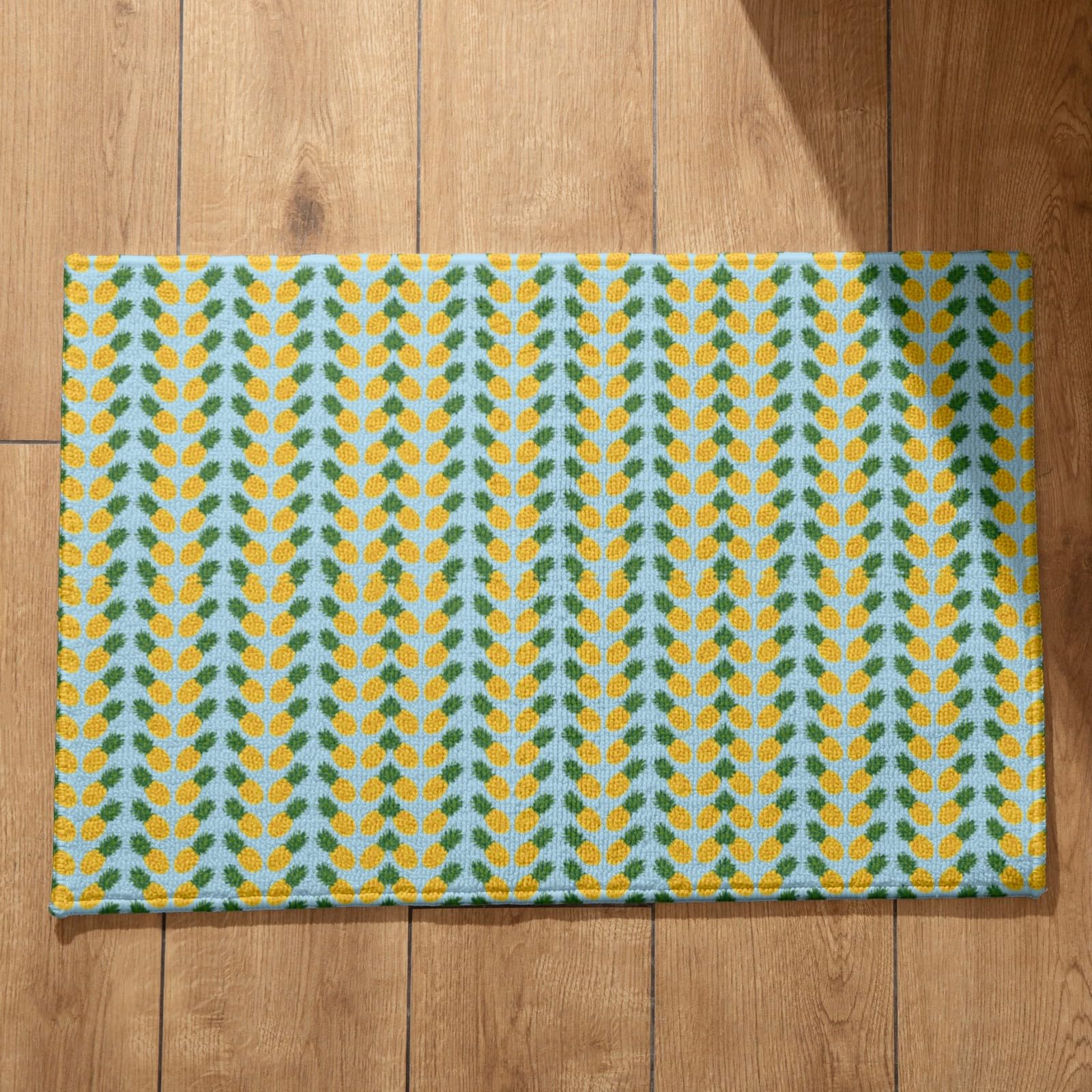 Paillasson pour la maison au motif géométrique d'ananas pour sublimer votre entrée
