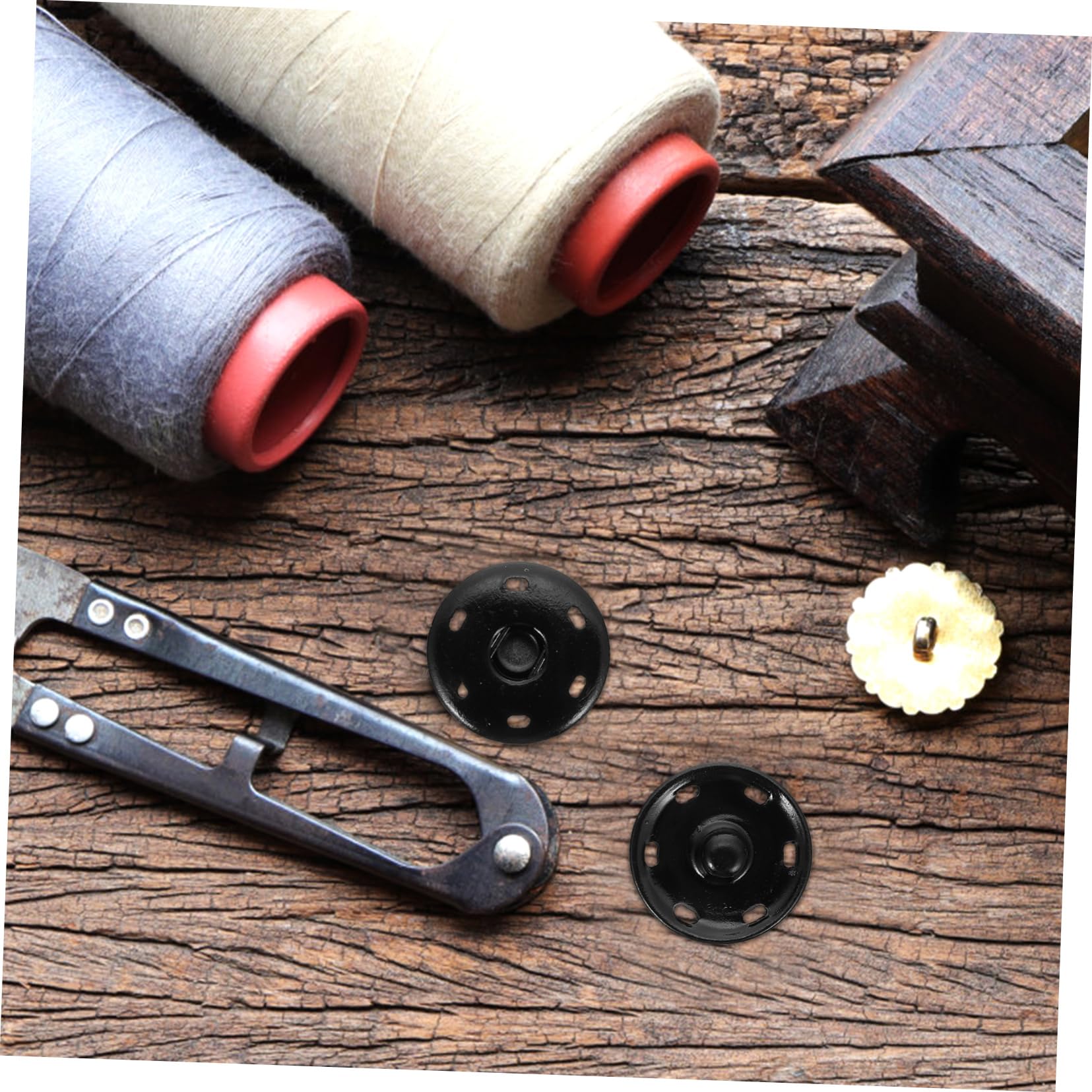 SHINEOFI 100stücke Druckknöpfe Für Nähprojekte Robuste Und Langlebige Knöpfe Für Jacken Jeans Und Taschen Einfache Montage Und Elegantes Design