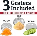 Priority Chef Stainless Steel Mixing Bowls with Lids Set, 3 Grater Attachments, Airtight Lids, Non-Slip Silicone Base Mixing Bowl Set, Large Prep Metal Mixing Bowls for Kitchen, Red