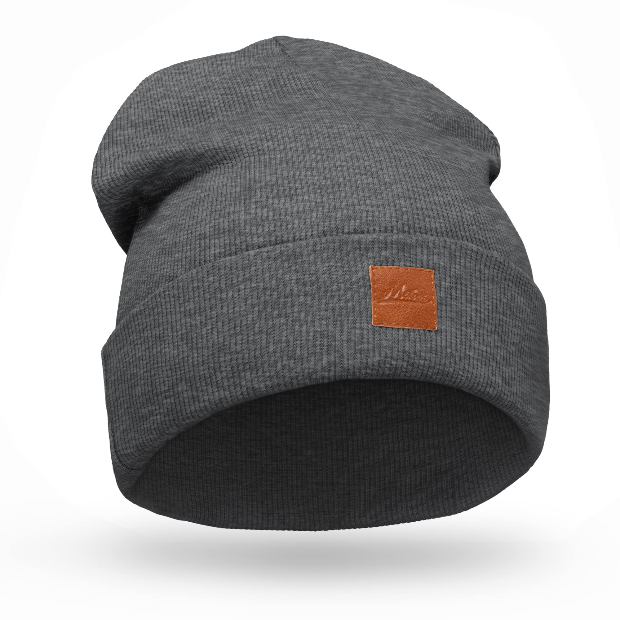 Mikos * Damska czapka i pętla bawełniana długa czapka beanie z pętlą szalika jesień zima wspaniała ciepła, rozciągliwa elastyczna czapka zimowa dla chłopców i dziewcząt Streetwear 703
