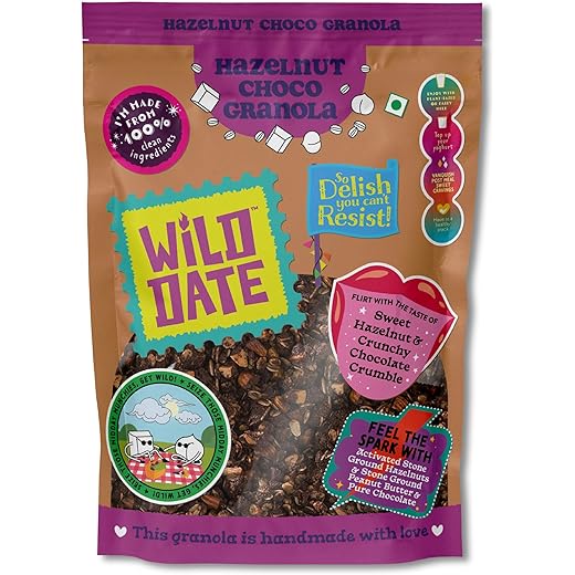 Wild Date Hazelnut Choco Granola - 250g