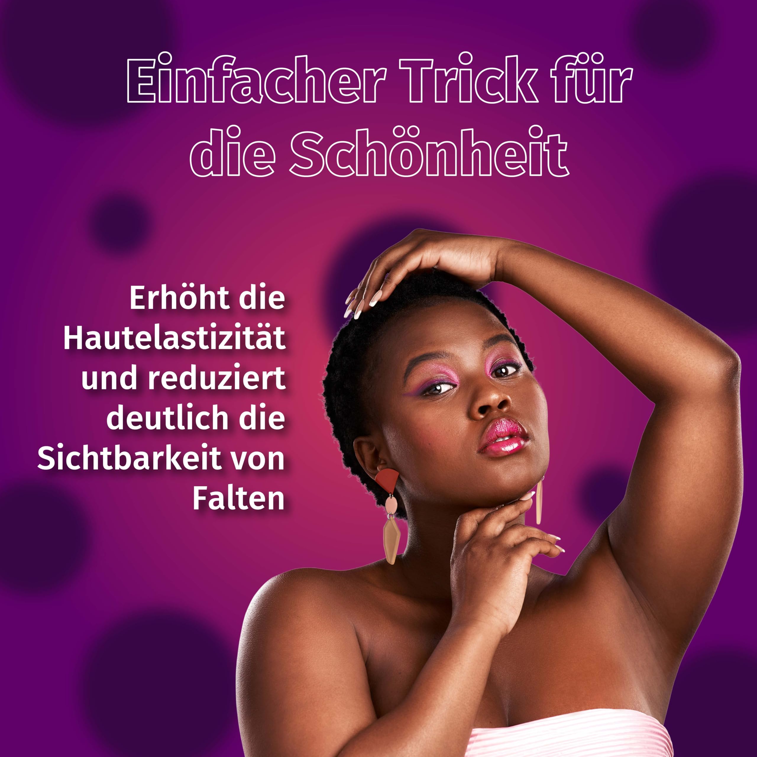Nature's Finest by Nutrisslim Collagen Skincare + Beauty Hyaluron - Hochdosiertes Fischkollagenpulver mit Hyaluronsäure und Vitamin C, MSM - Unterstützt gesunde Haut und kräftige Haare, Nägel