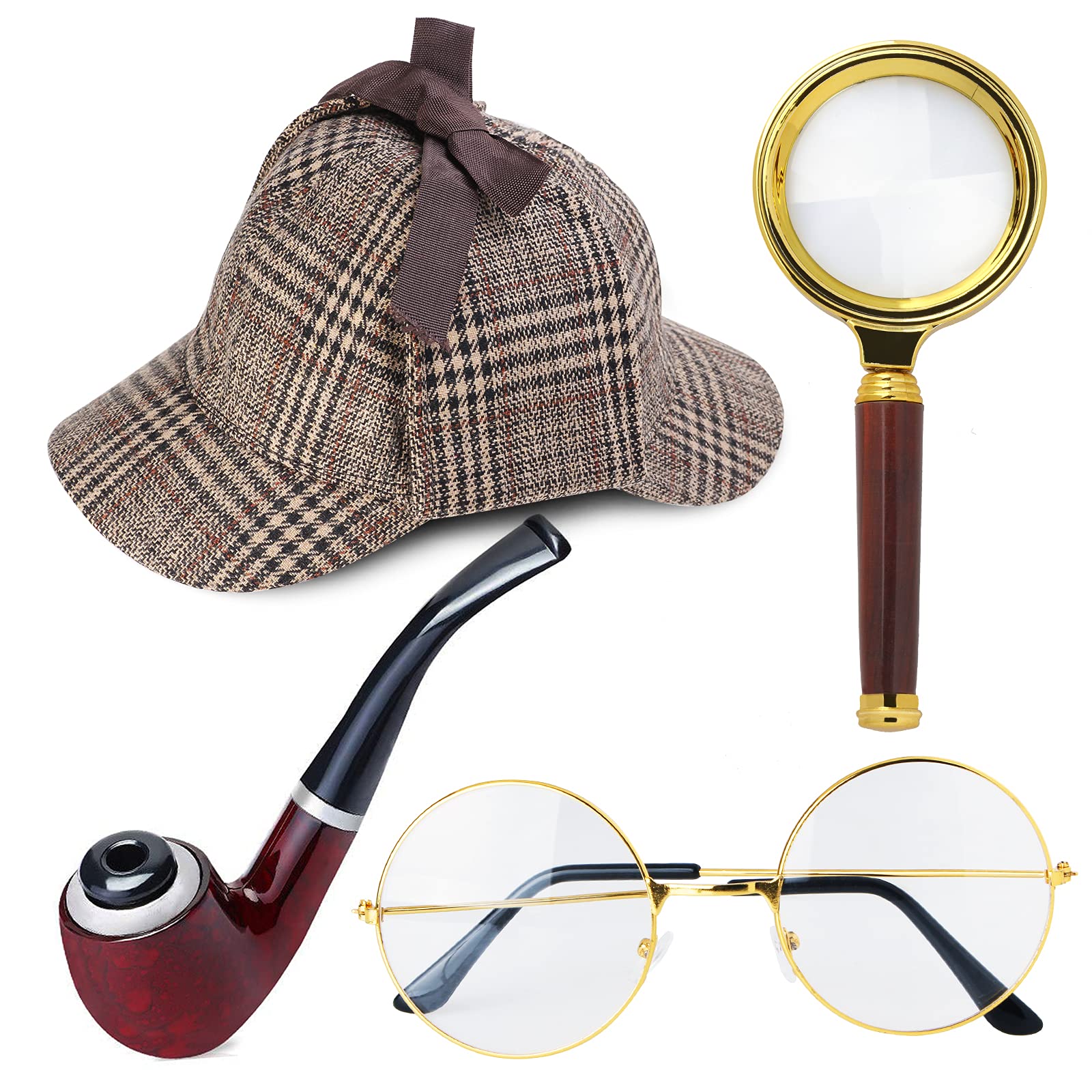 buy-beesmile-detective-costume-accessories-set-detective-hat-role-play