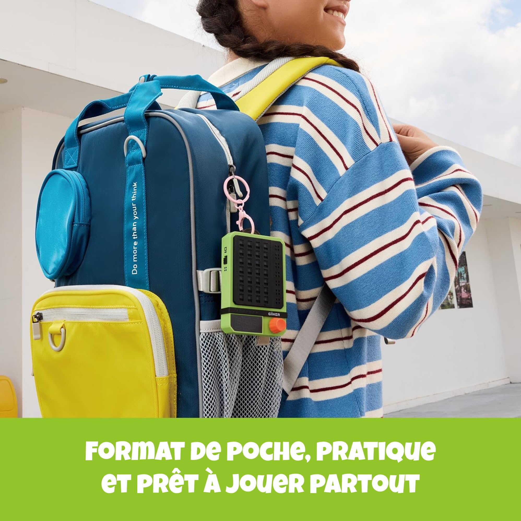 GIIKER Super Decoder - Jeu Électronique de Casse-Code | 600 Niveaux | Casse-tête Numérique à 4 Chiffres | Mode Solo & Duo | Jeu de Réflexion Portable pour Enfants & Adultes
