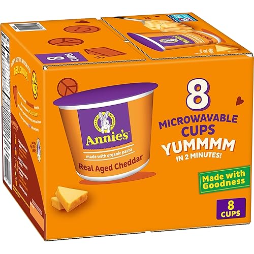 Annie's Real Aged Cheddar with Organic Pasta, Macaroni and Cheese