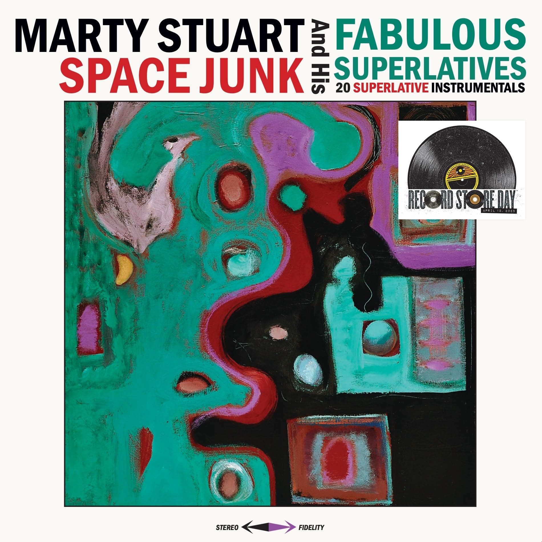 Vinile Marty Stuart & His Fabulous Superlatives - Space Junk [Vinyl LP] [VINYL]