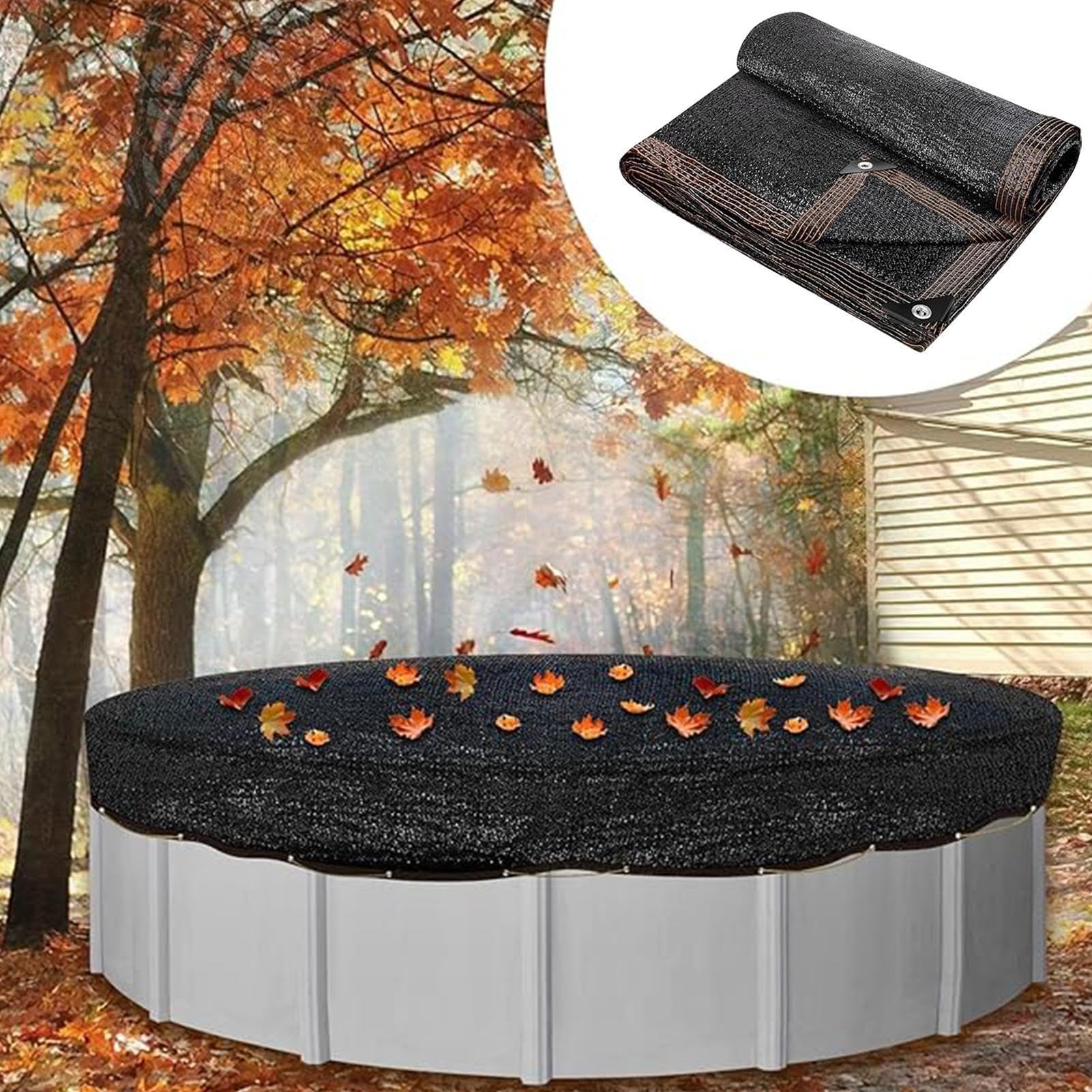 Filet de sécurité pour piscine ronde – Couche extra résistante