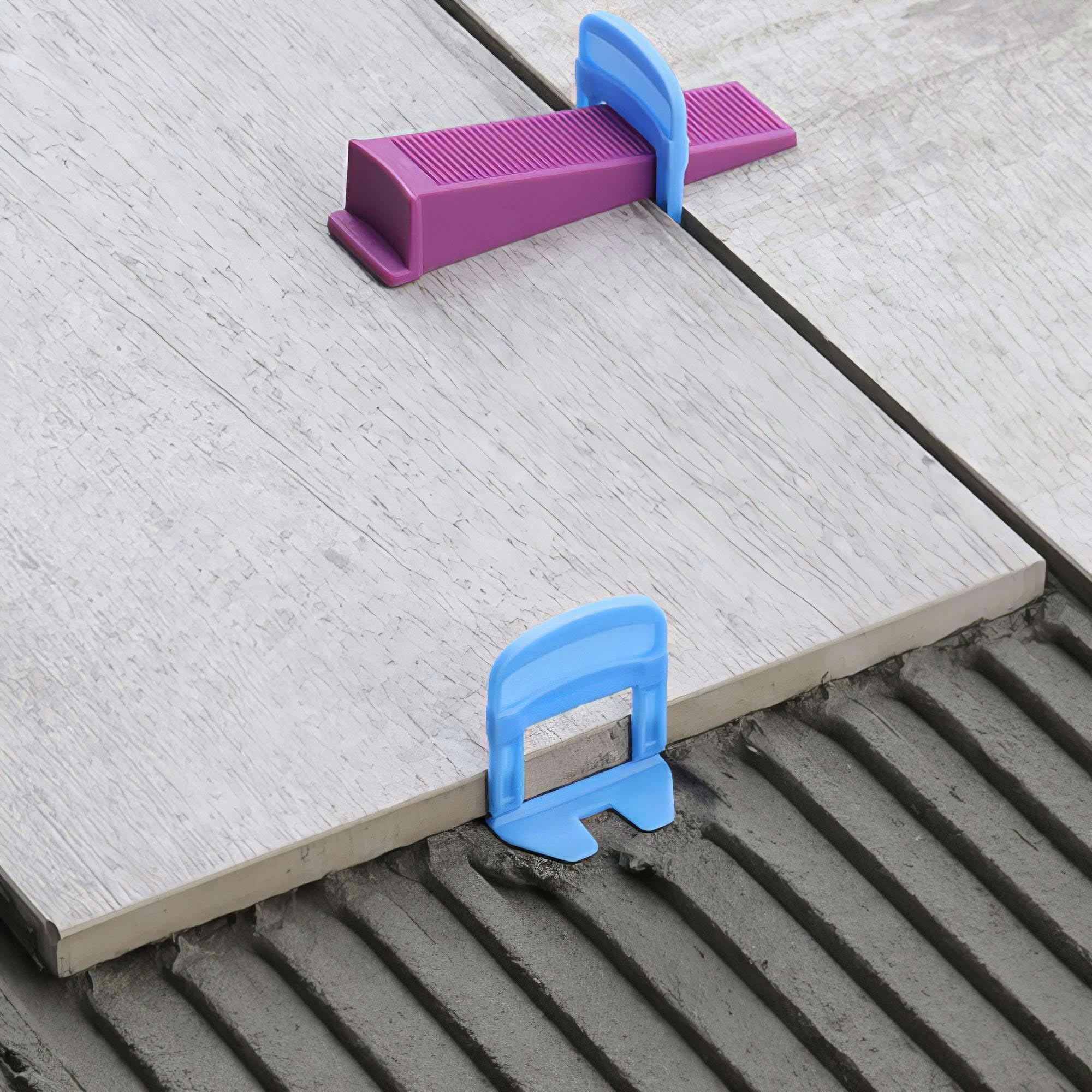 Boîte de 500 croisillons 3 mm auto-nivelants de 3 à 12 mm