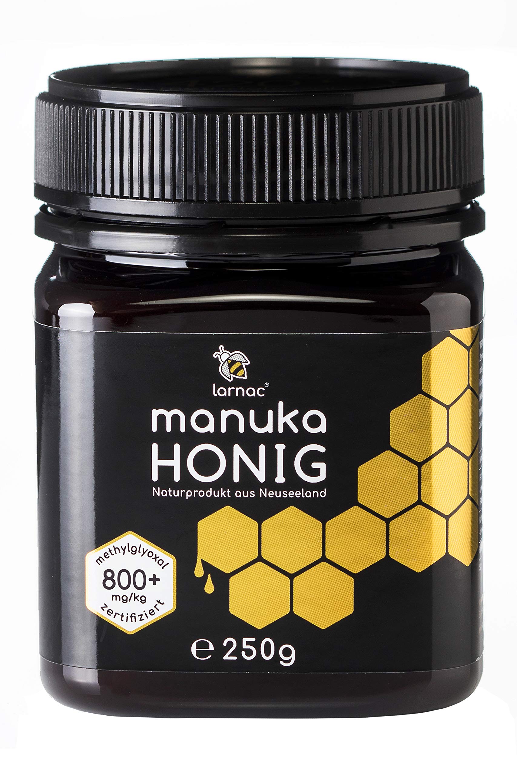 Larnac Manuka Honig – Manuka Honig MGO 800+ aus Neuseeland, 250 g