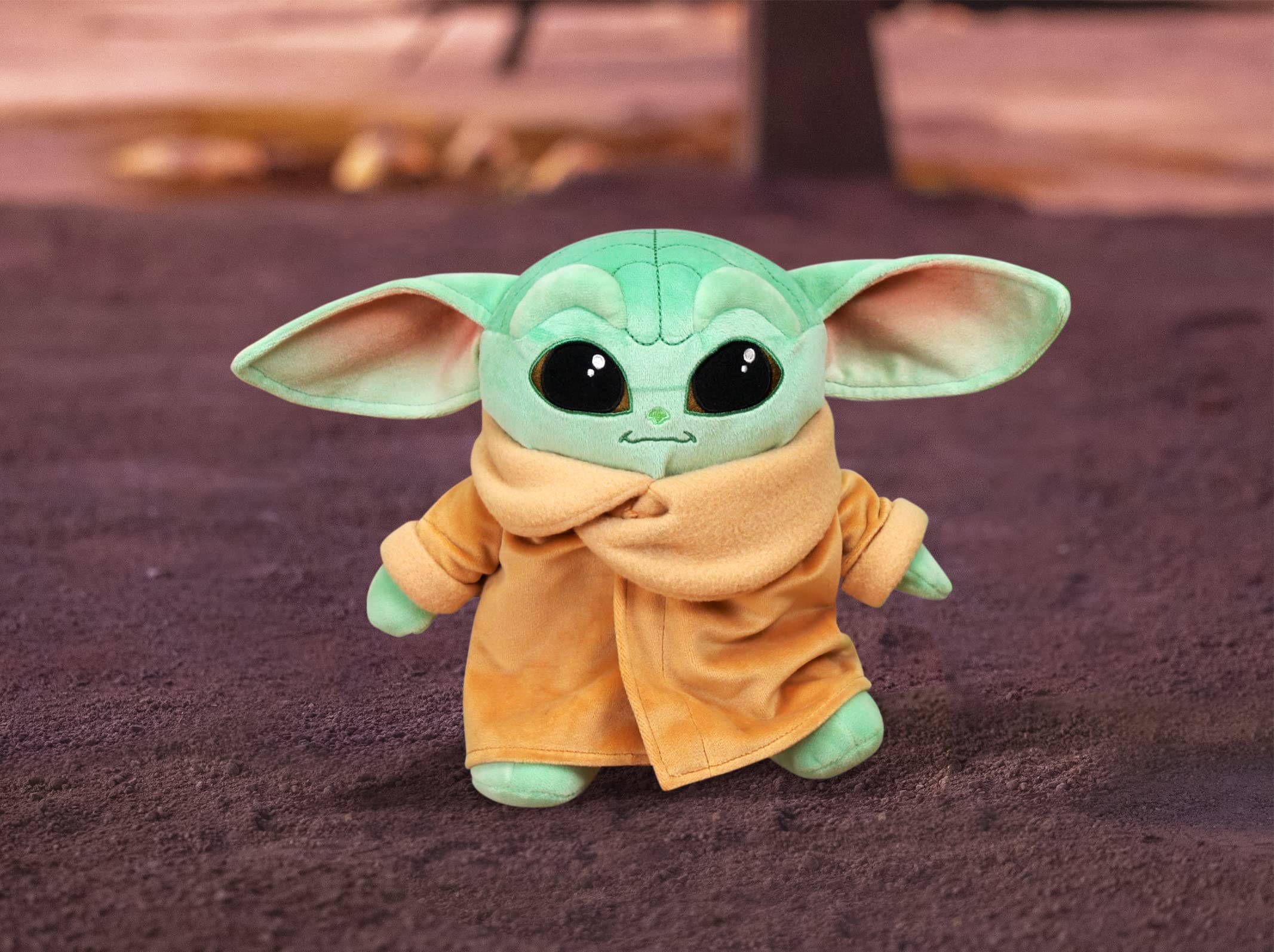 Simba 6315875795 - Disney Mandalorian, The Child Jumbo, 66cm, Baby Yoda, XXL Plüschfigur