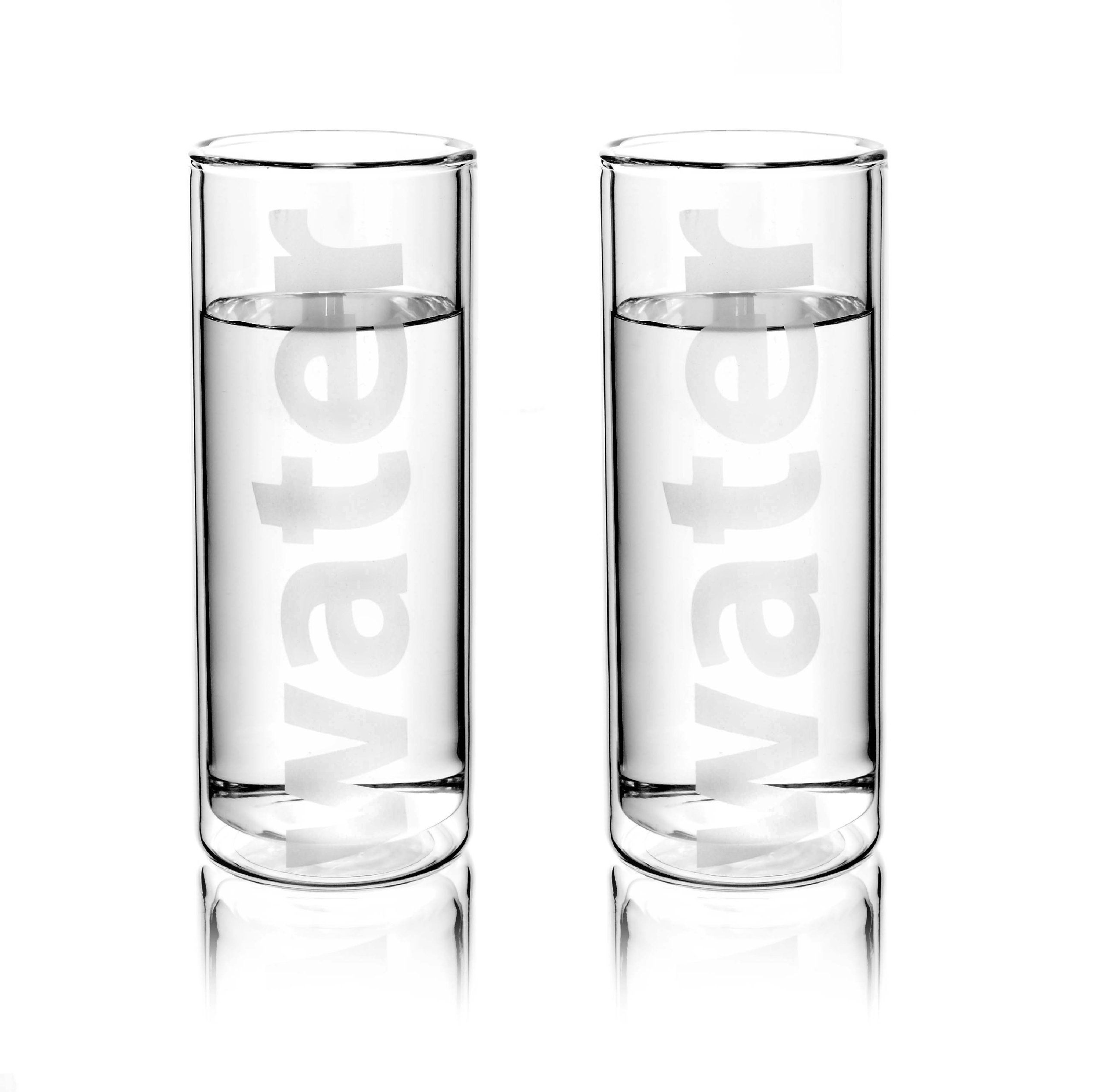 Viva Glassware Classic Double Wall Water Glass (Set of 2)