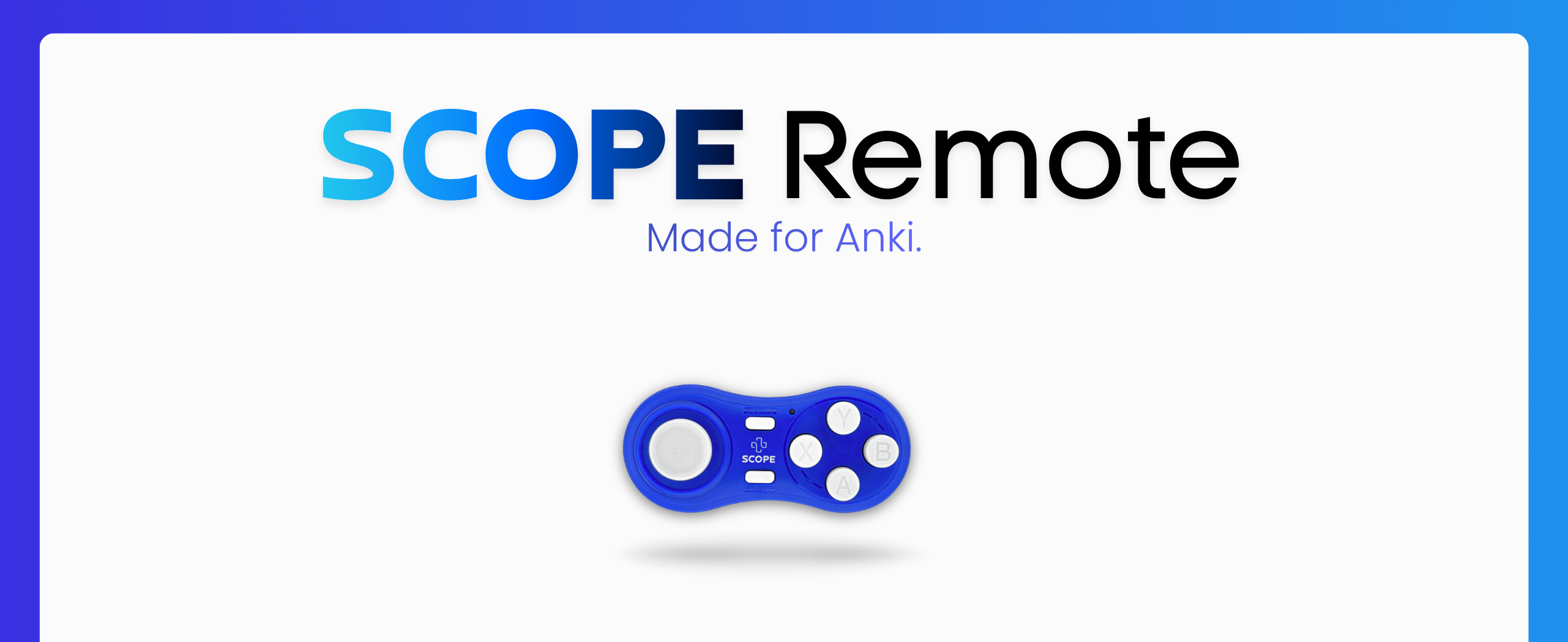 Amazon.com: Scope Remote- Remote for Anki. Customizable with Anki