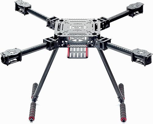 Readytosky ZD550 Quadcopter Frame 21.654 in Marco plegable de fibra de carbono Drone Frame con fibra de carbono Landing Skid