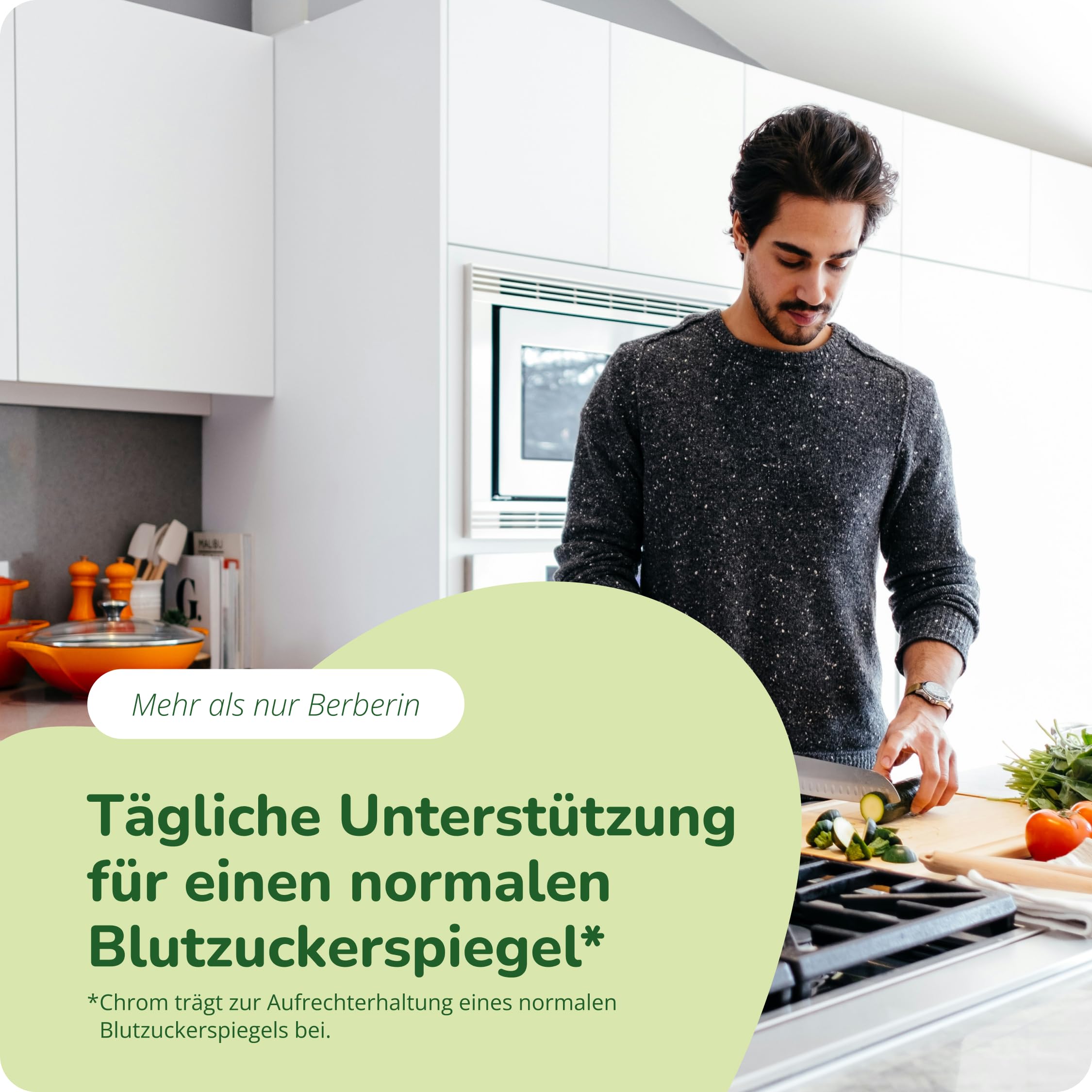 Berberin Kapseln 1000 mg | Hochdosierter Extrakt 50:1 | Chrom + Schwarzem Knoblauch + Piperin | Vegan & Ohne Zusatzstoffe | Laborgeprüft | Deutsche Produktion von Vegavero