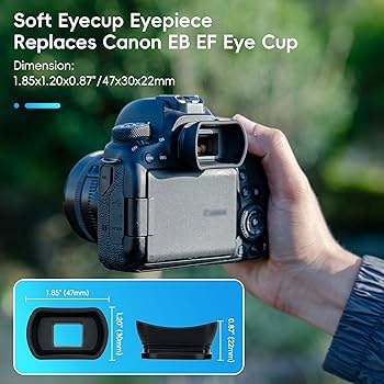 Amazon | アイカップ 接眼レンズ 延長型 Canon EOS 850D 6D Mark II 6D