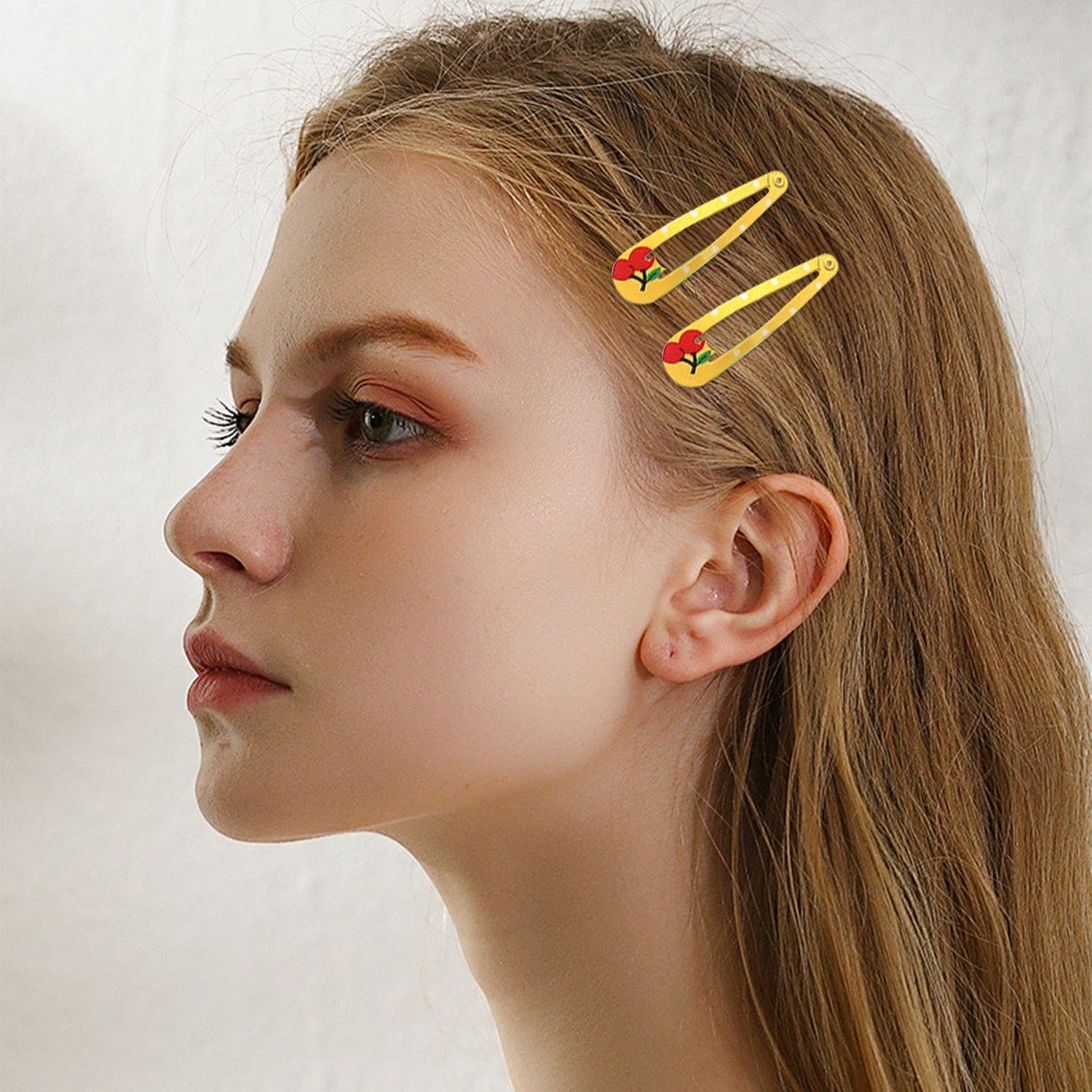 40 Pieces Of Colorful Hair Clips, 100 Pieces Of Colorful Hair Ties And 4 Pieces Of Black Hair Twisters - Image 4