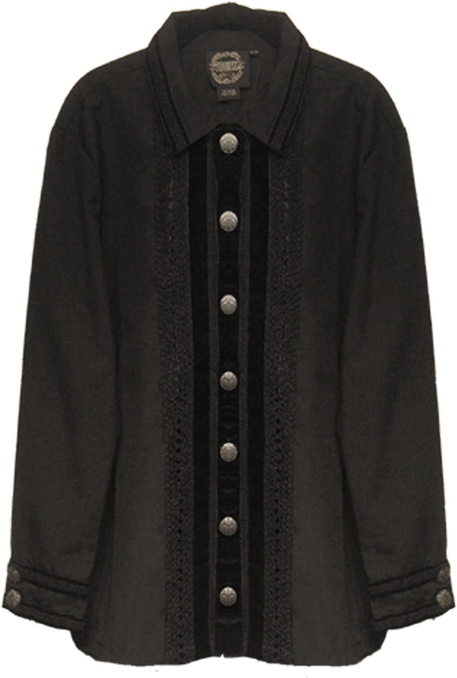 Steampunk Medieval Western Gothic Pirate Men's Shirt