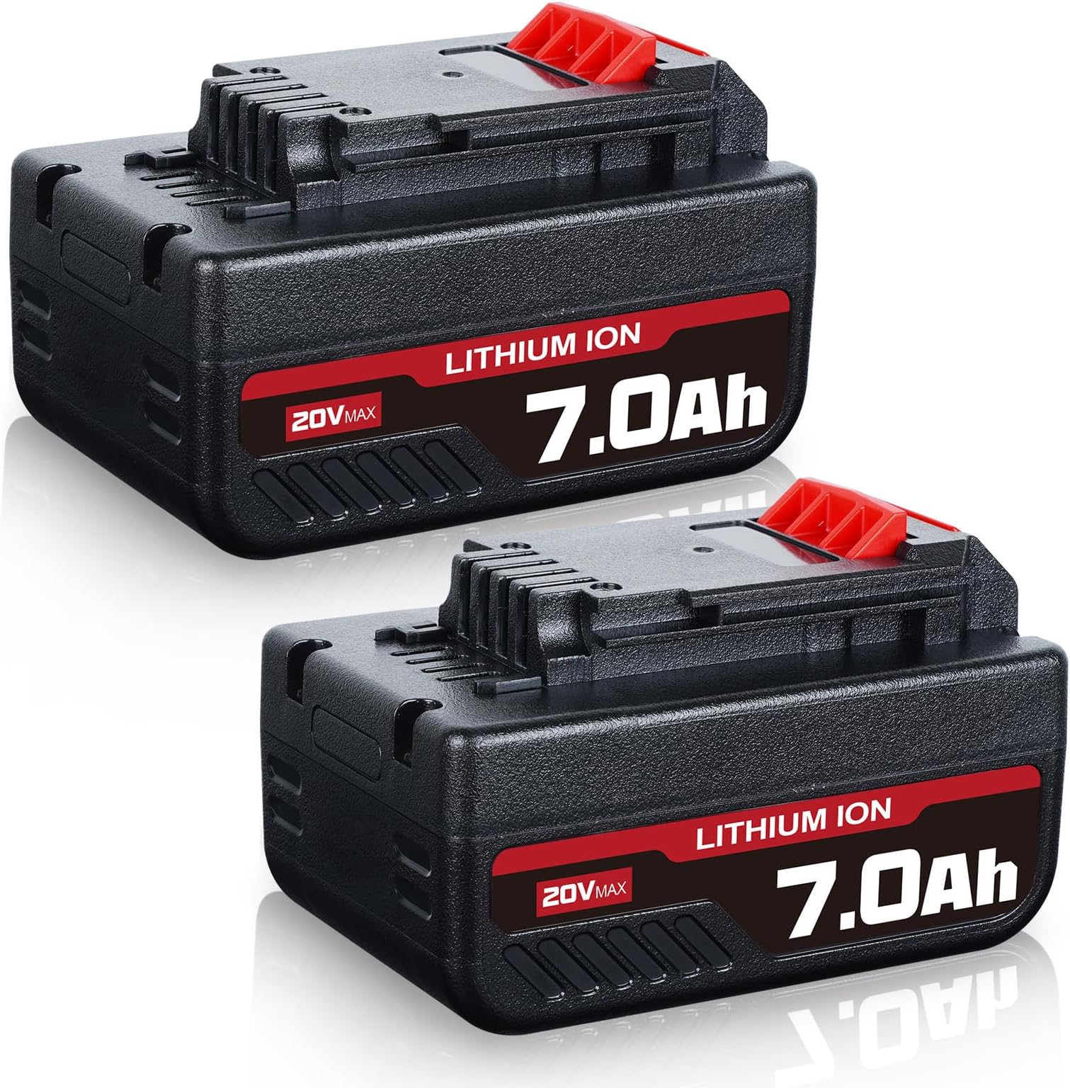 VINIDAUpgraded 2 Packs PCC685L 7.0Ah 20V Replacement for Porter Cable 20V Battery Compatible with Porter Cable Batteries PCC680L PCC682L PCCK602L2 PCC600 PCC640 Cordless Power Tools Battery