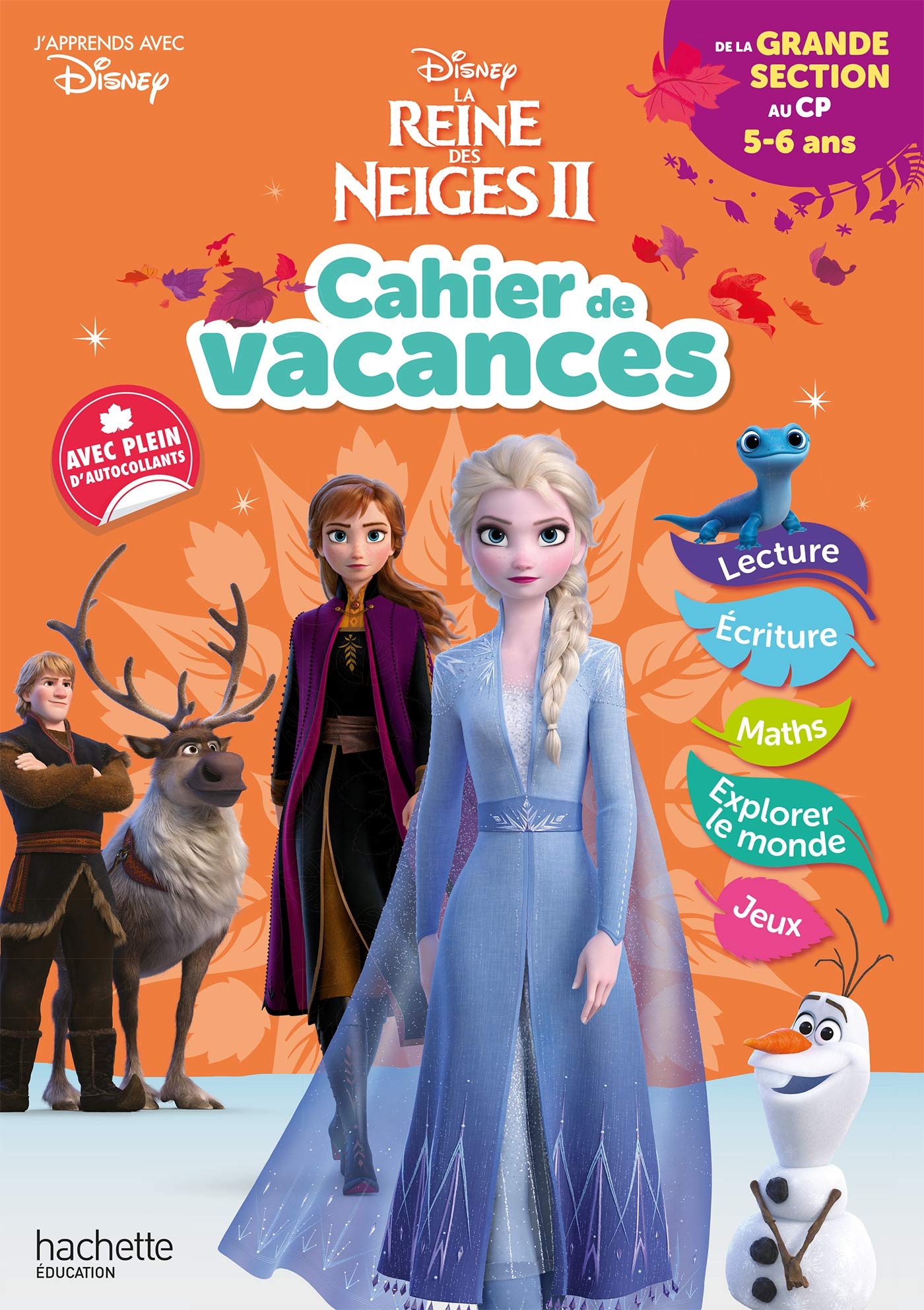 Disney - La Reine des Neiges - De la Grande Section au CP - Cahier de vacances 2026