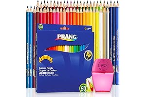 Colored Pencils, 50 Shades of Vivid Hues