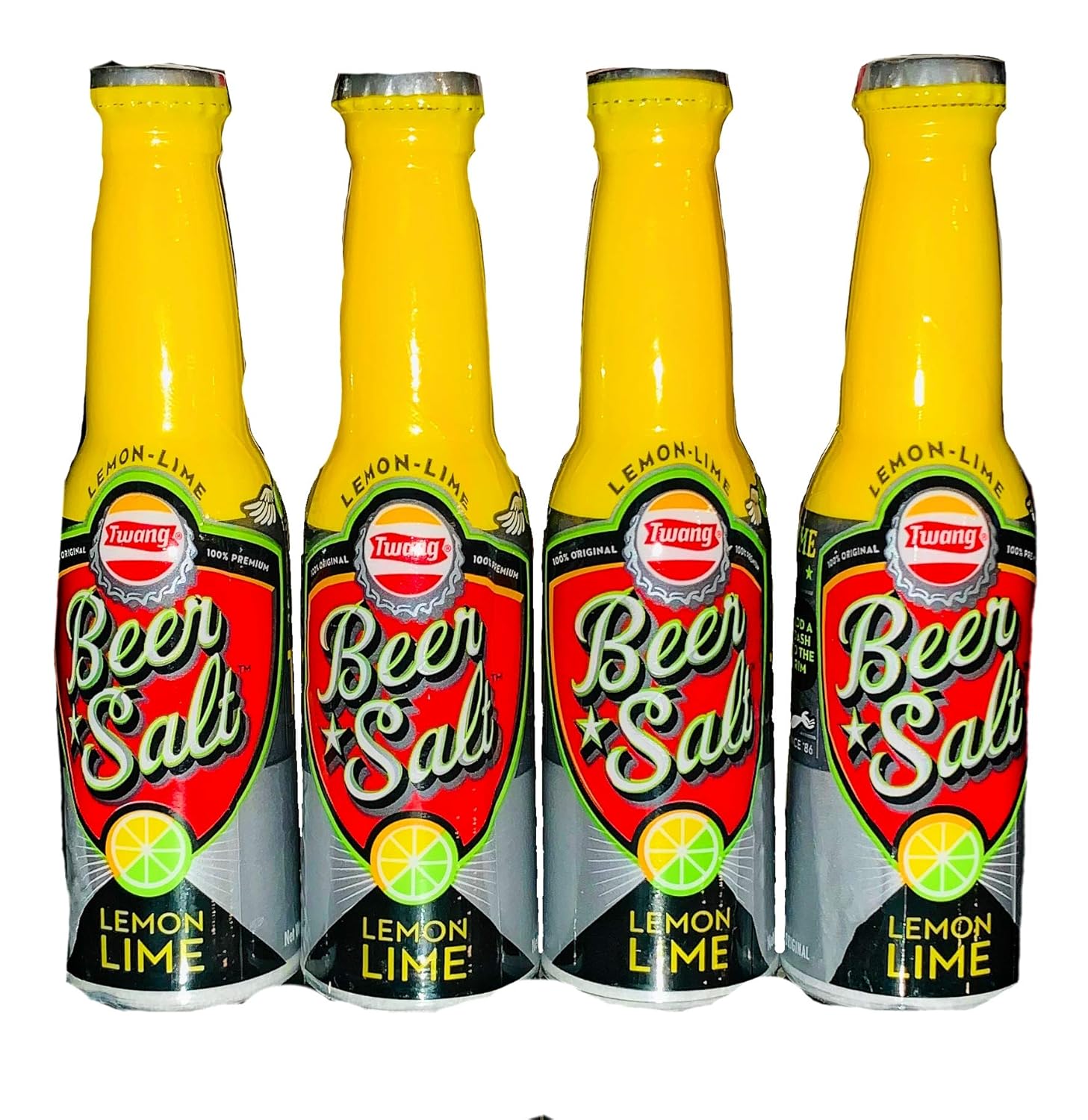 Twang Beer Salt Lemon Lime Flavor 4 Pack 41.4 oz Bottles