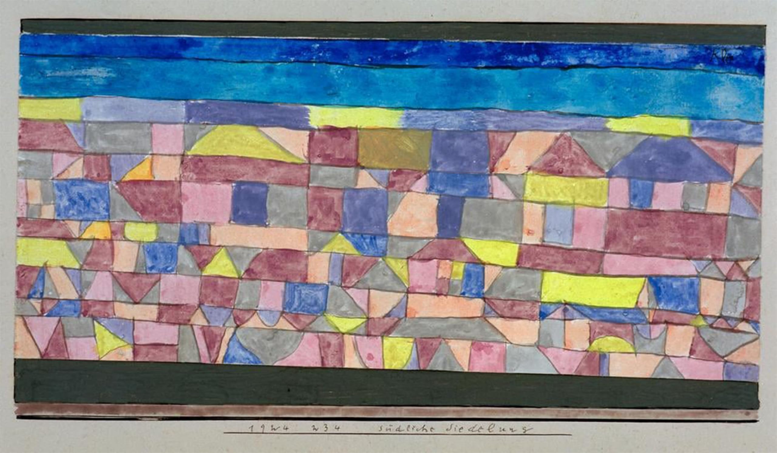 Poster Affiche Décorative Graffiti Art Mural Paul Klee Impression Haute Définition - 5