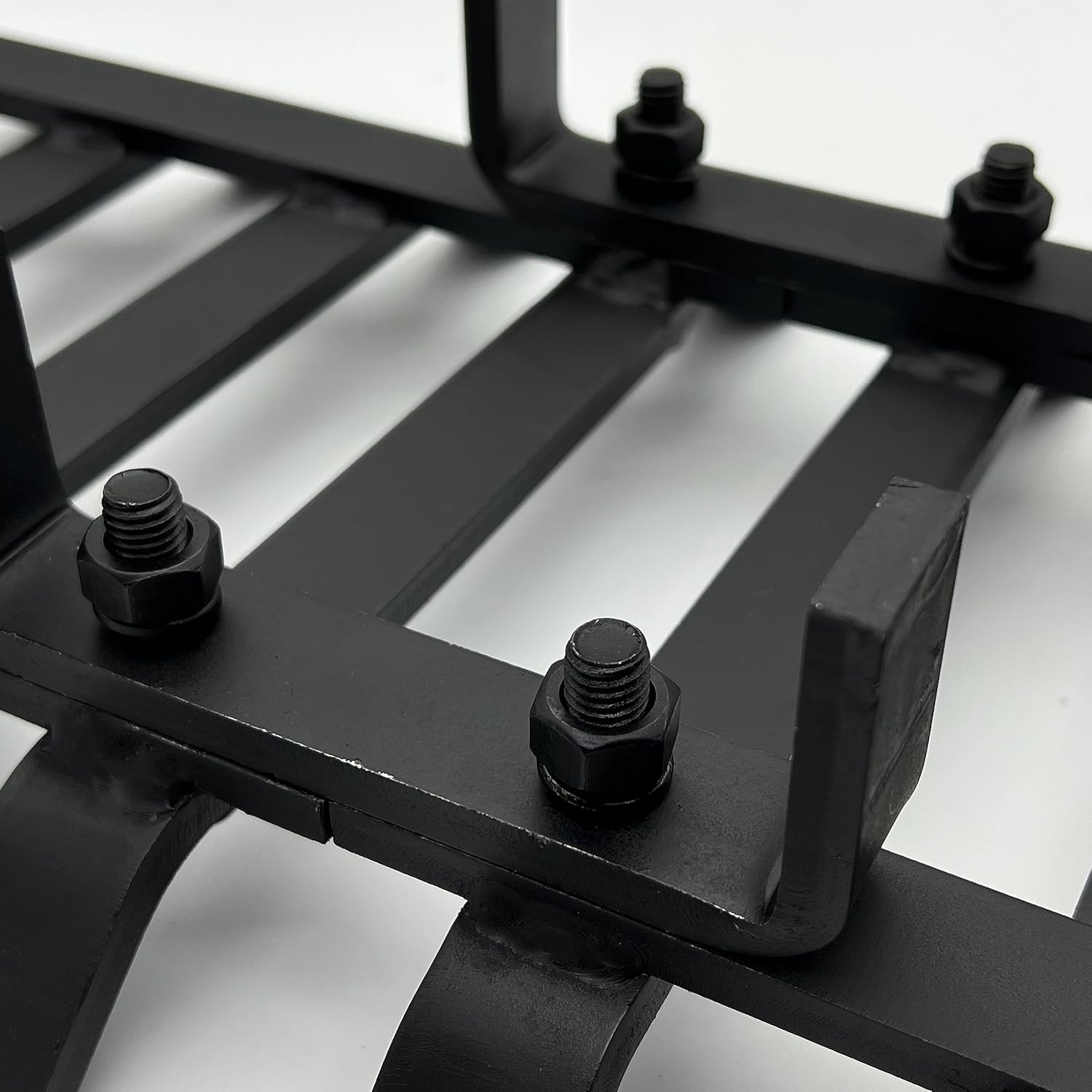 Hi Flame Fireplace Log Grate Heavy Duty Solid Steel Grate for Wood Stove and Fireplace Firewood Holder Separated 20 INCH