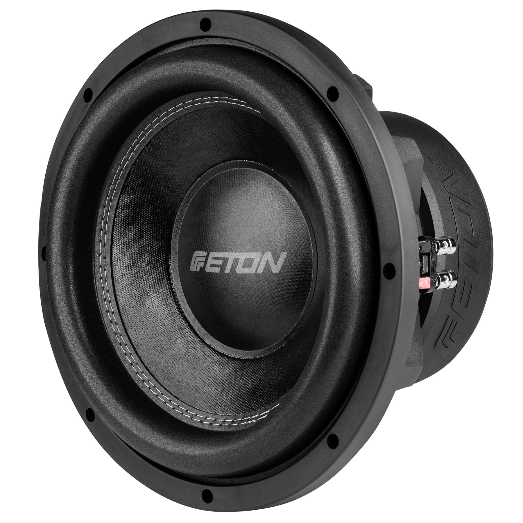 ETON MW 12 - Potente subwoofer da 30 cm/12 pollici, basso per auto, suono profondo altoparlante con magnete in ferrite, 2 x 2 ohm, 2 x 600 Watt, 1 pezzo