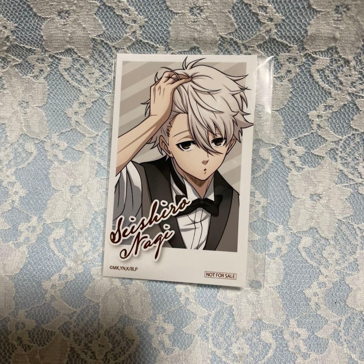 ブルーロック ホログラムポストカード ホロポス 凪誠士郎 プリンセスカフェ ブルーロック ホログラムポストカード ホロポス 凪誠士郎