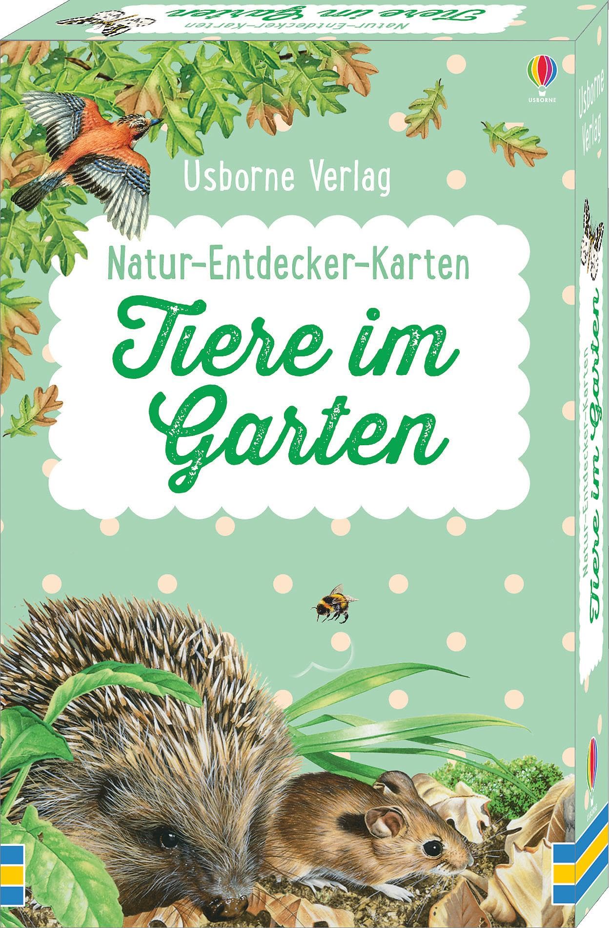 NaturEntdeckerKarten Tiere im Garten (EntdeckerKartenReihe