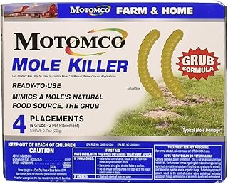Motomco Mole Killer Grub Formula (8 Placements)