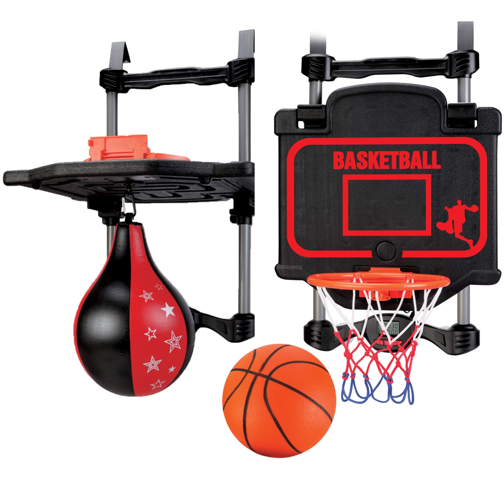 Amazon.com: Over-the-Door Basketball & Boxing Combo – 2-in-1 Game