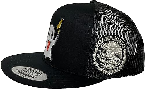 Miniatura 2 de Mexico EL FANTASMA CON 2 PISTOLAS Y Guanajuato Sombrero Malla negra, Negro