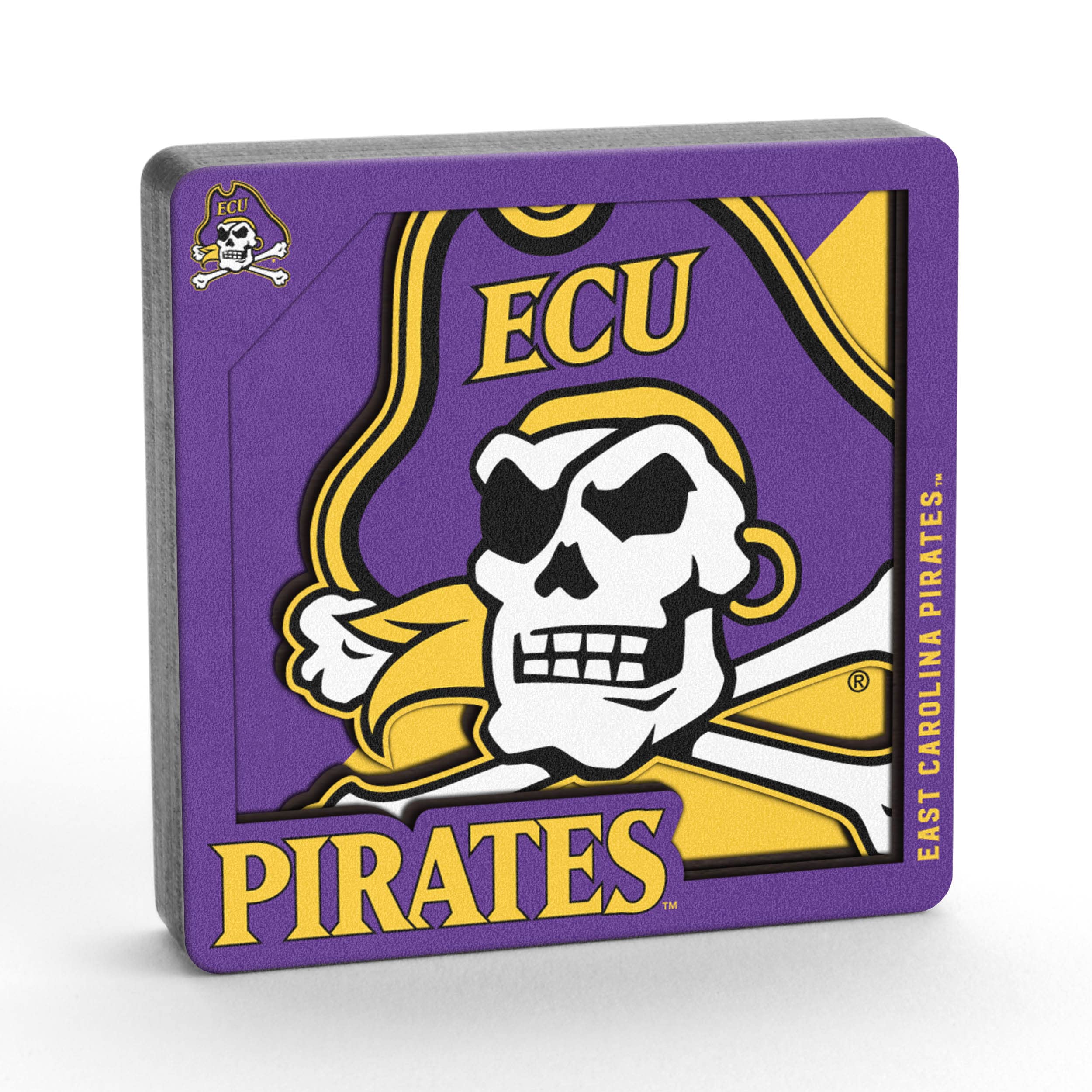 YouTheFan NCAA 3D Logo Series Magnet