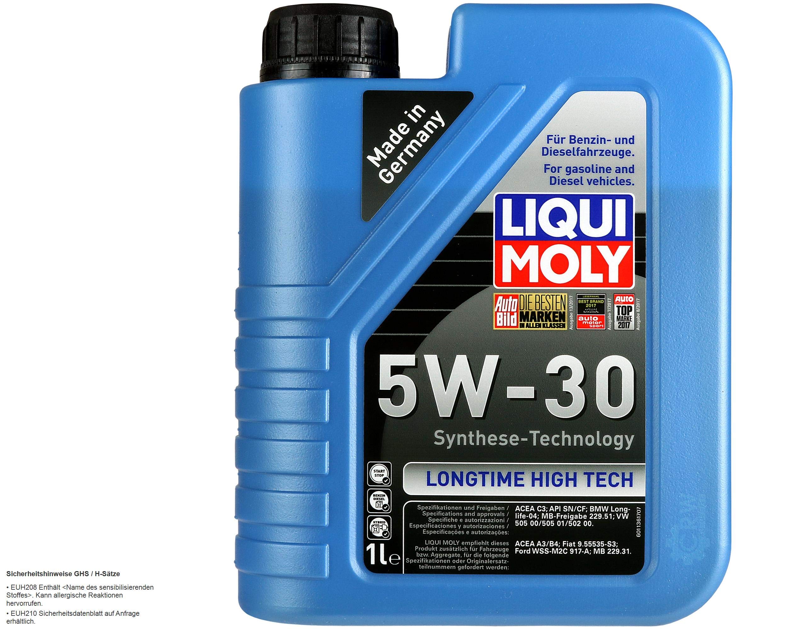 Kit d'inspection 8 l LM LT High Tech 5W-30 + filtre à air MANN