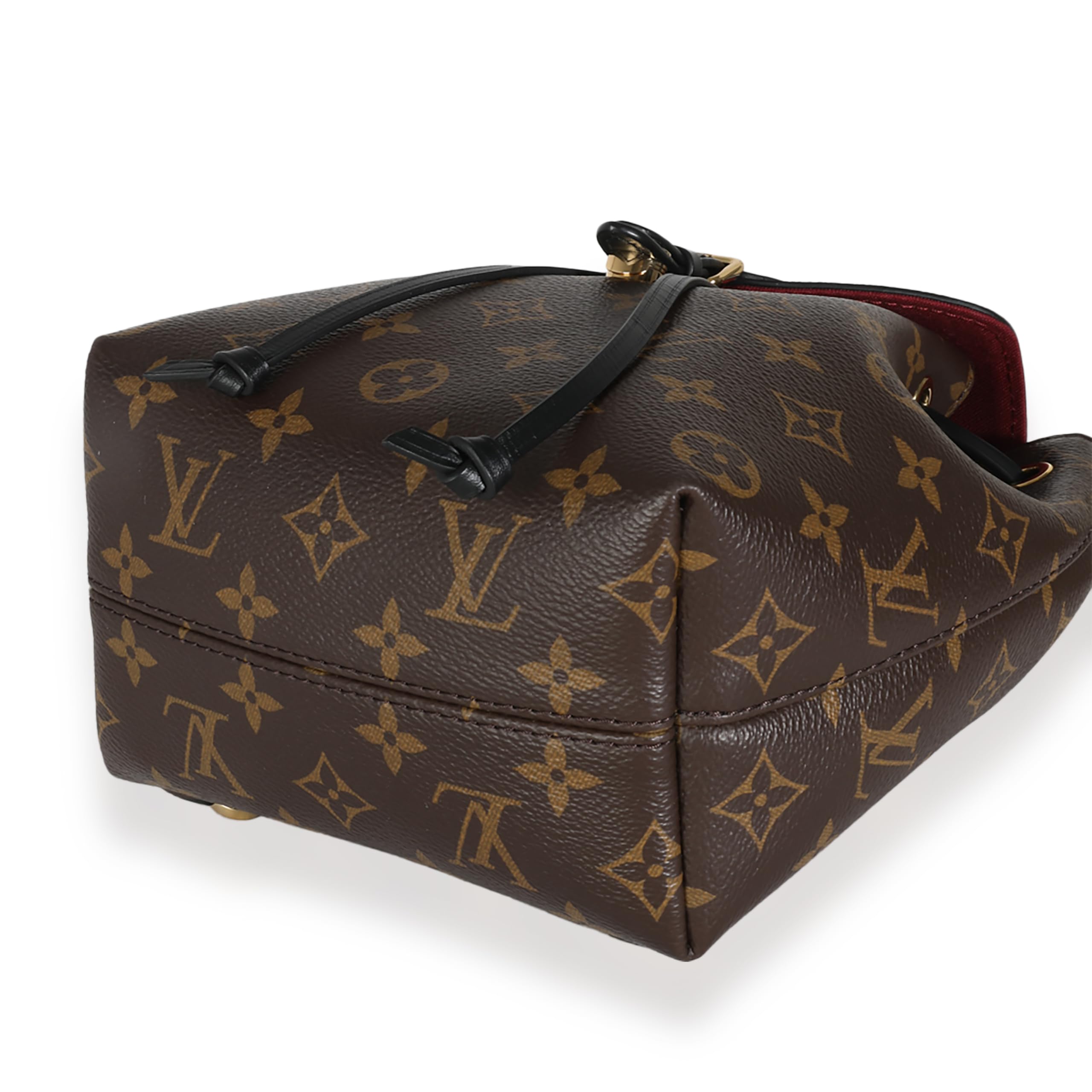 Louis Vuitton, Pre-Loved Black Monogram Canvas Montsouris BB