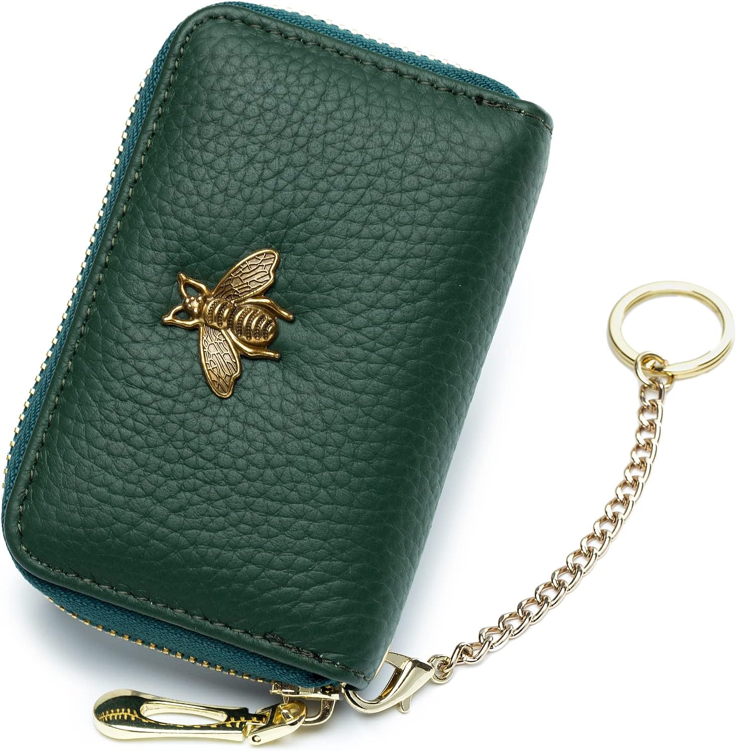 imeetu Card Holder Wallet RFID Credit Card Holders for Women Slim Leather Ladies Card Holder with 12 or 24 Card Slots & 2 Wide Cash Slots