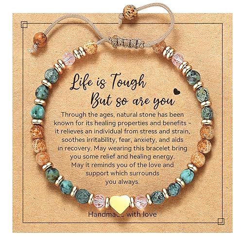 yupoxiu Inspirational Gifts for Women Birthday - Healing Natural Stone