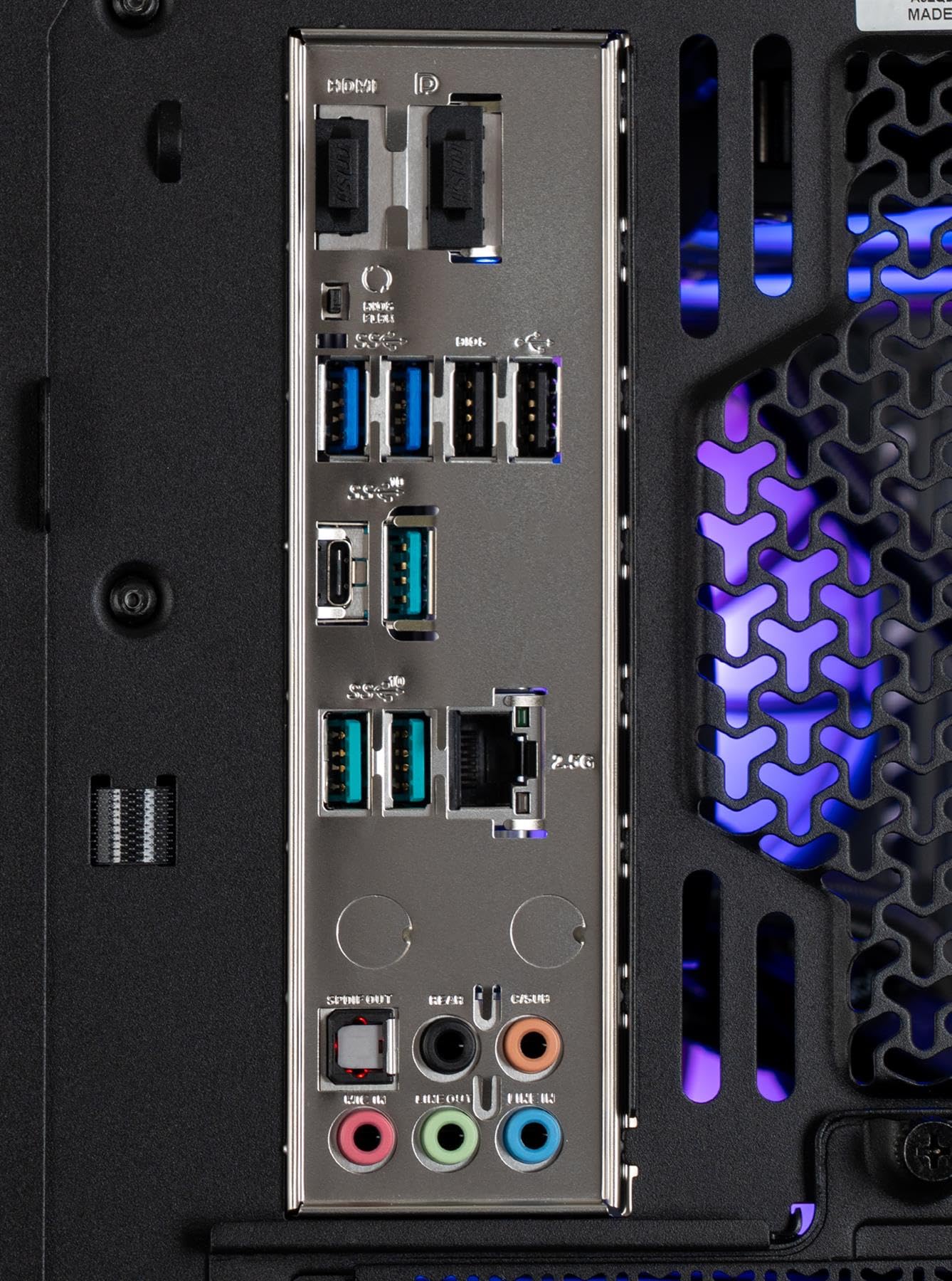 PCSpecialist Pro PC Gaming - AMD Ryzen 7 7700 3,80 GHz 8-Core, 32 GB DDR5 RAM, 8 GB GEFORCE RTX 5060 Ti, 2TB M.2 SSD, Windows 11