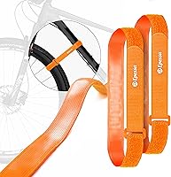 Vista 9 de Epessa Correa estabilizadora de rueda de bicicleta, correa de bicicleta con agarre de gel Stonger, correa ajustable para rueda de bicicleta, correas