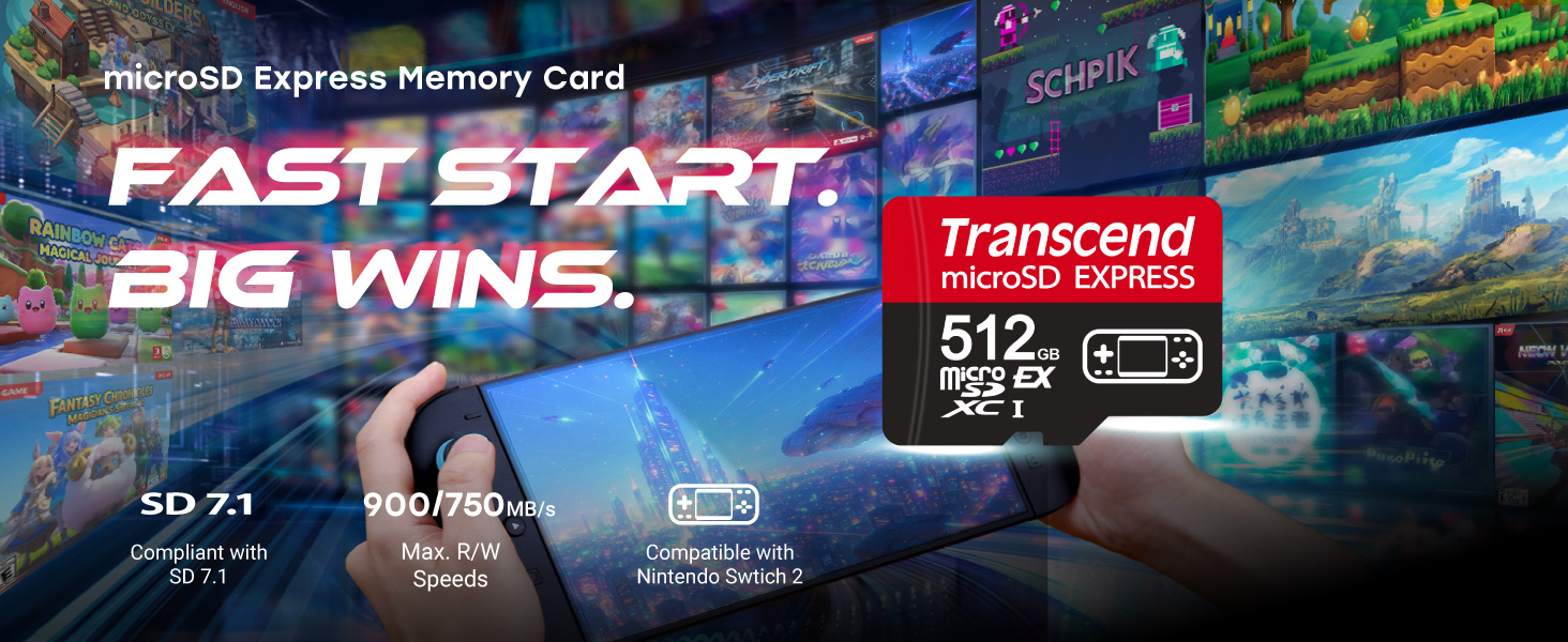 Amazon.com: Transcend 512GB USD710S microSD Express Card, 900MB/s