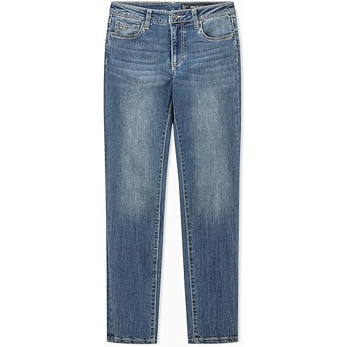 Armani Exchange A|X Women's J69 Super Skinny Lift Up Denim Jeans, Blue Denim, 27S