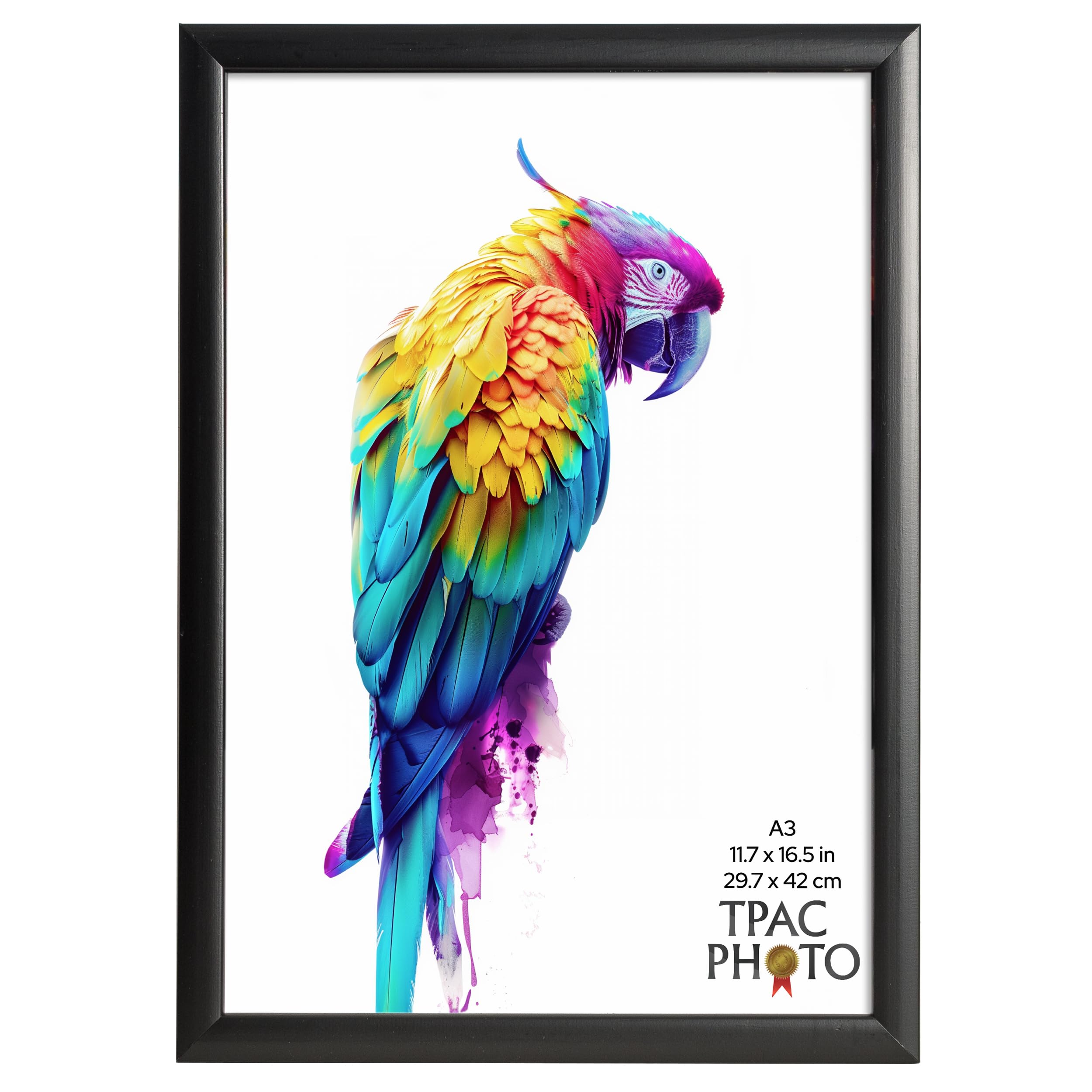 The Photo Album Co SHERWOOD A3 (30x42cm) Black (29.7x42cm),