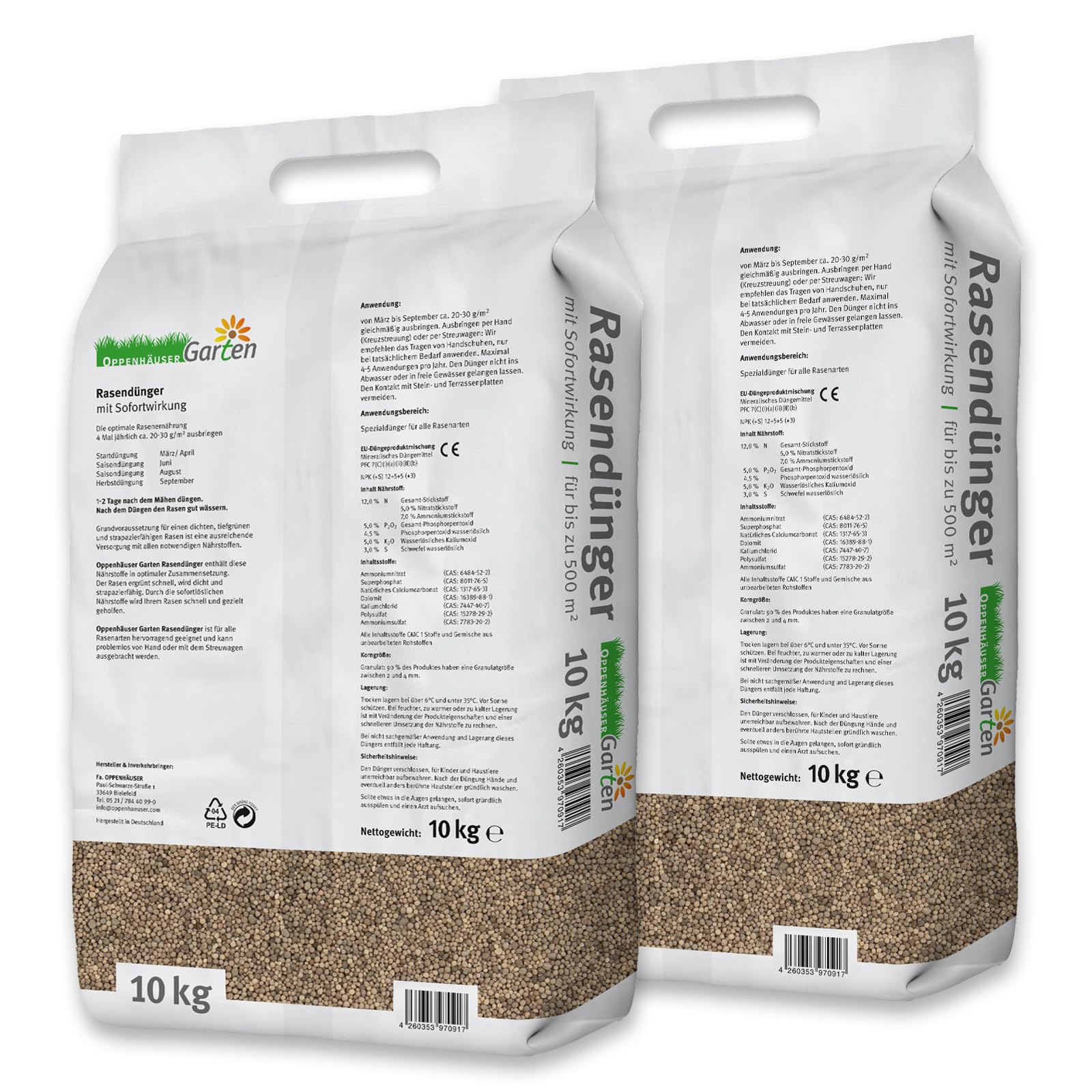 Engrais gazon printemps 20 kg 1000m² effet immédiat pelouse dense verte robuste repousse mousse longue durée