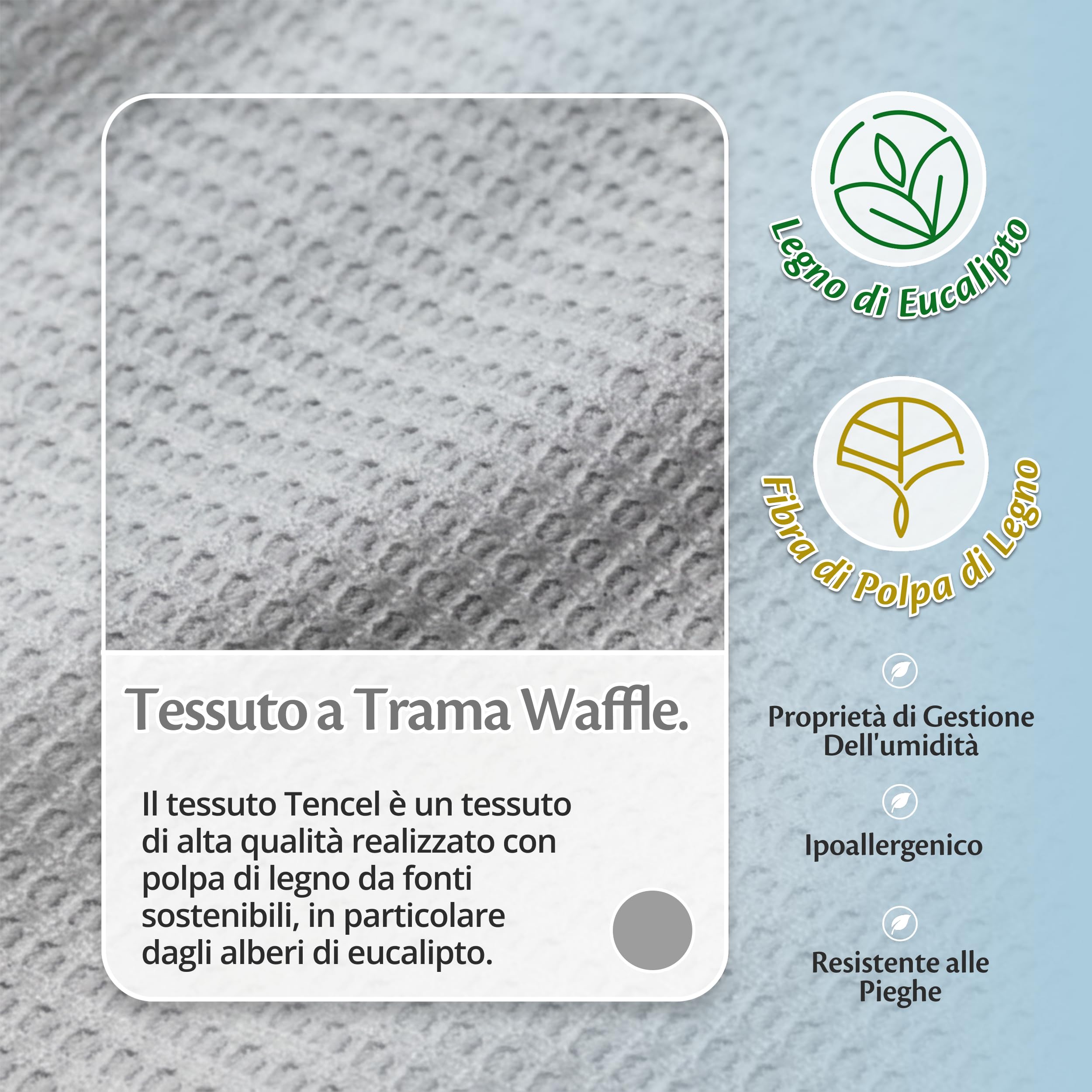 Coperta Rinfrescante Estiva, Coperta Refrigerante Letto in Tessuto Tencel Traspirante, Coperta Raffreddante Fresca per Dormire Bene, 135x200cm - Grigio Nebbia