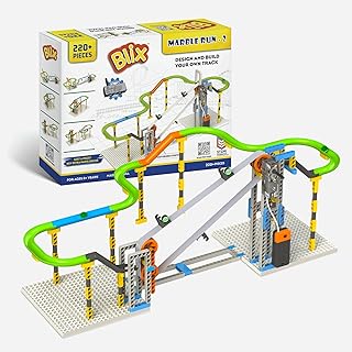 Blix Marble Run 2 | Motorised Conveyor, 4+Models, Age-8+, Best Gift for Kids