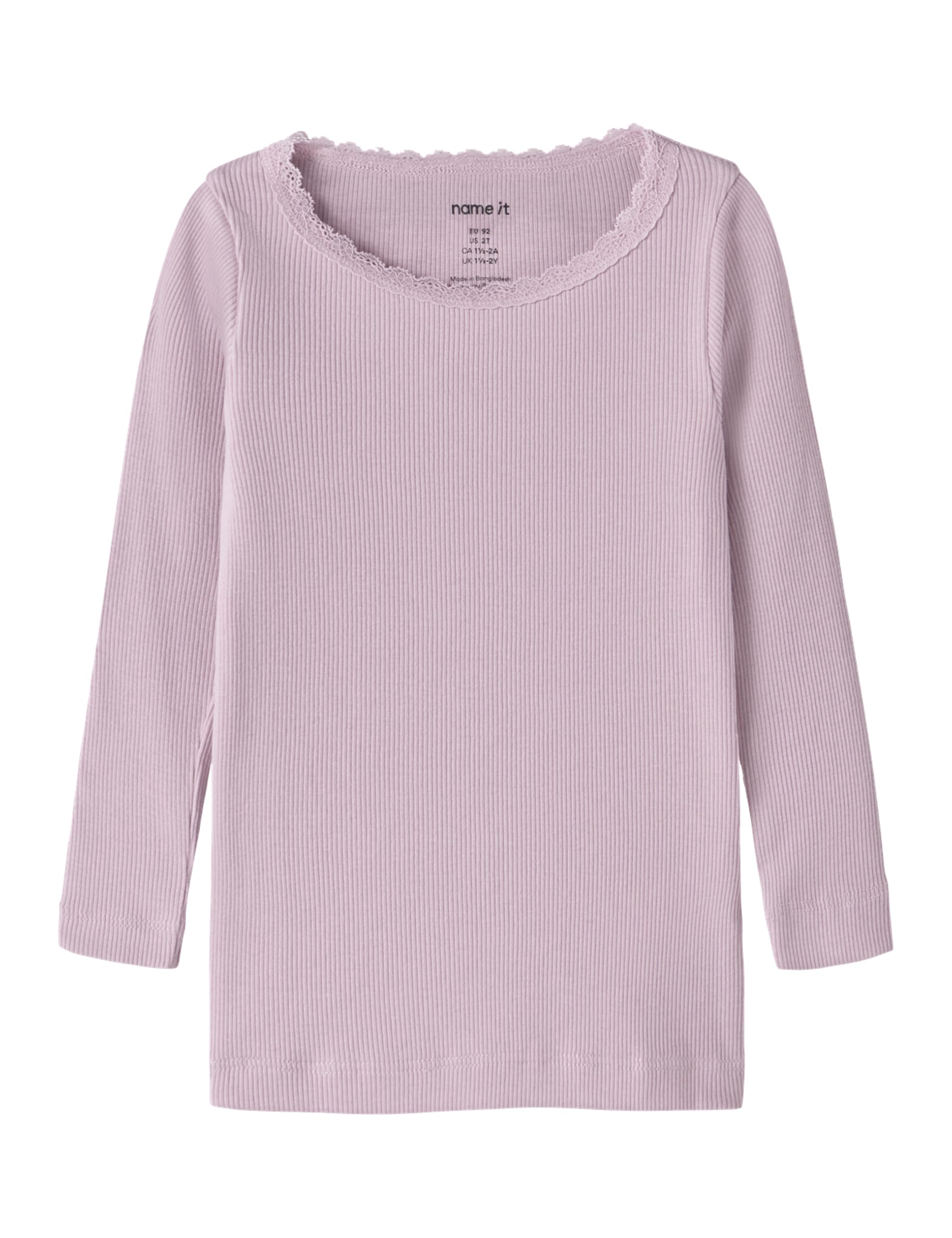 NAME IT Girl Oberteil mit Langen Ärmeln Basic | Long Sleeved Top