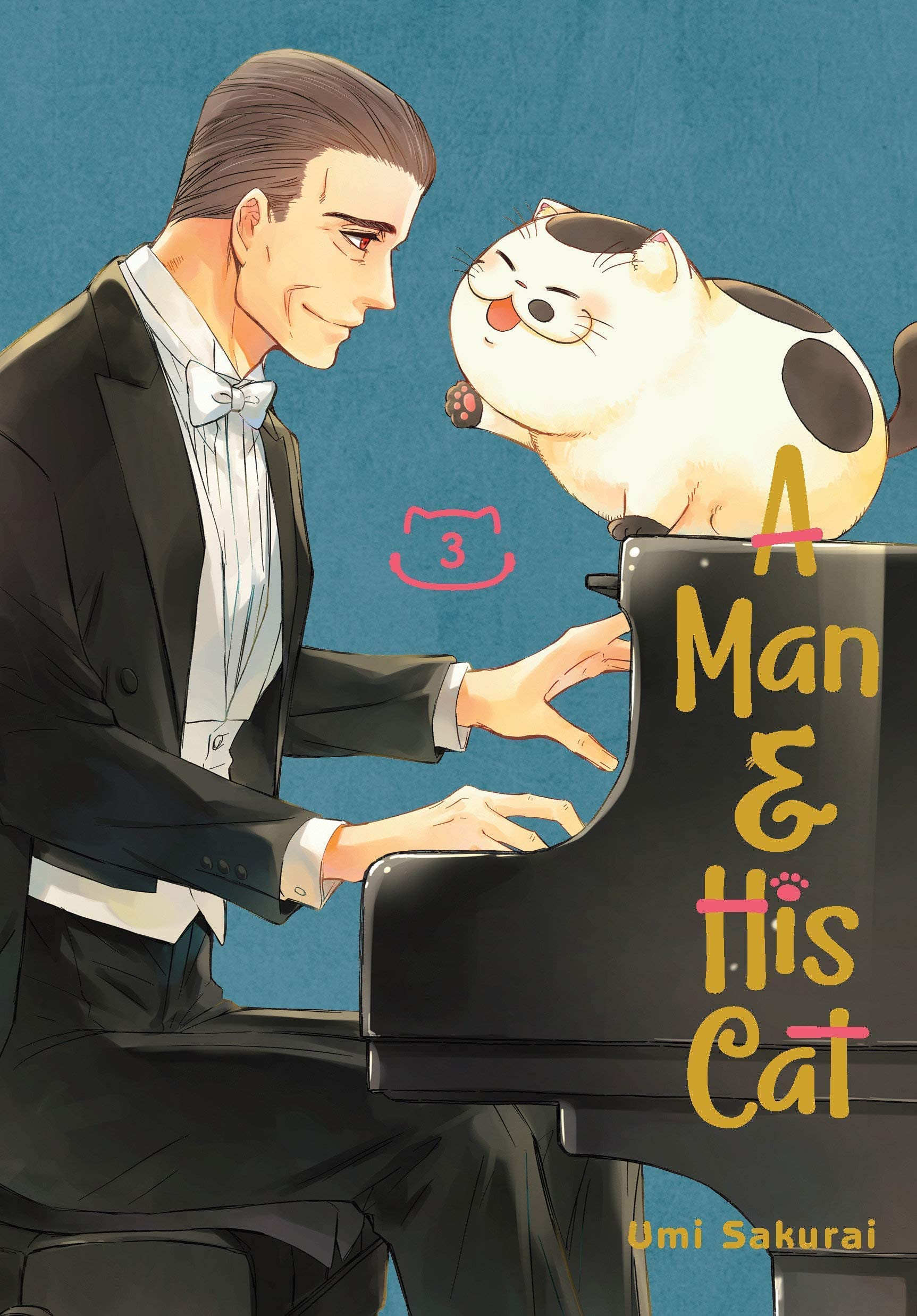 A Man and His Cat Manga Collection Set Vol. 1-9 by Umi Sakurai (9 Books)