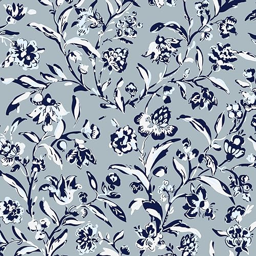 Miniatura 3 de Vera Bradley Mini bolsa organizadora de maquillaje cosmético de algodón para mujer