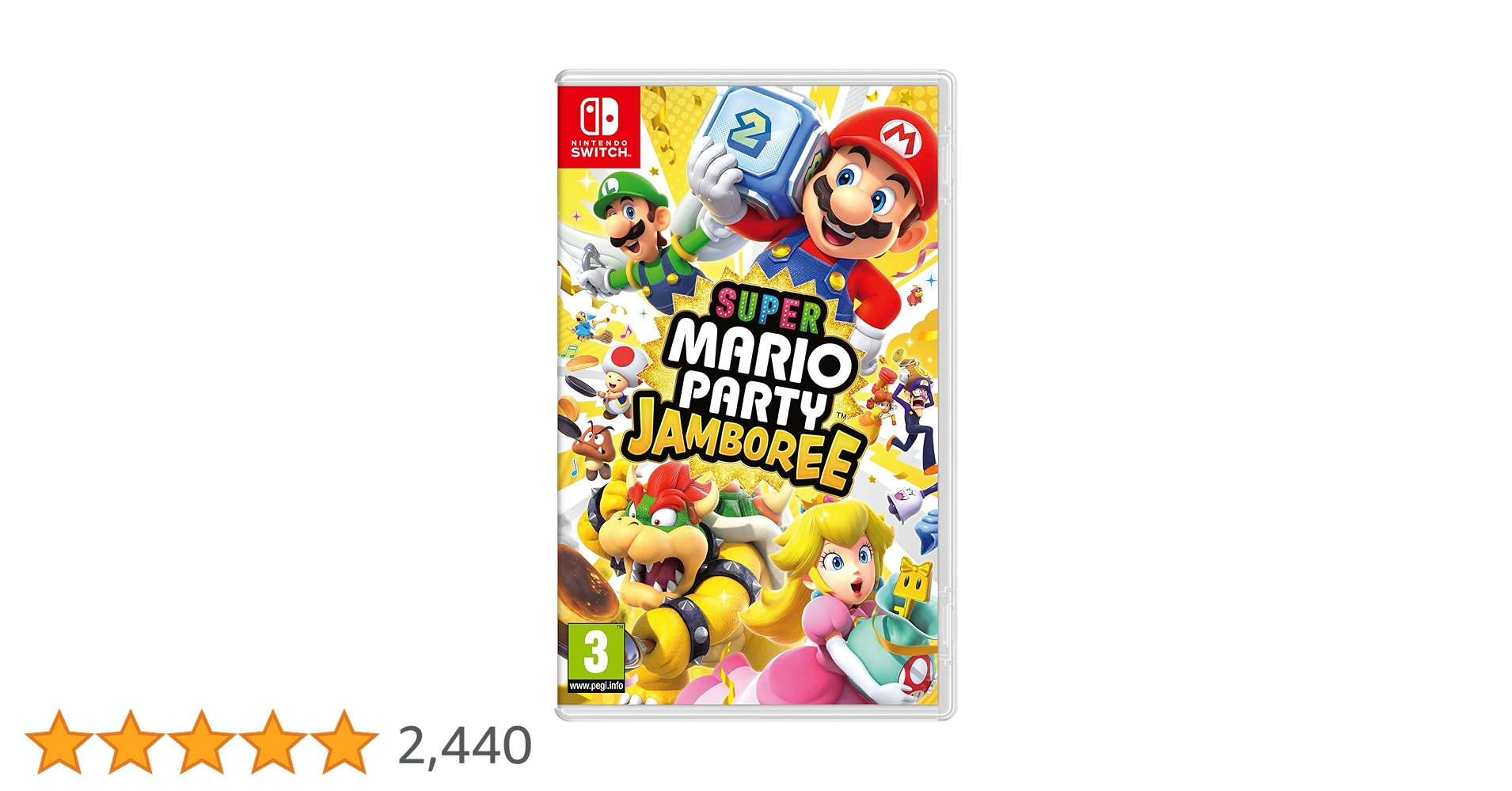 【Switch】スーパーマリオパーティ ジャンボリー（6本） Amazon.co.jp: スーパーマリオパーティージャンボリー。 : ゲーム